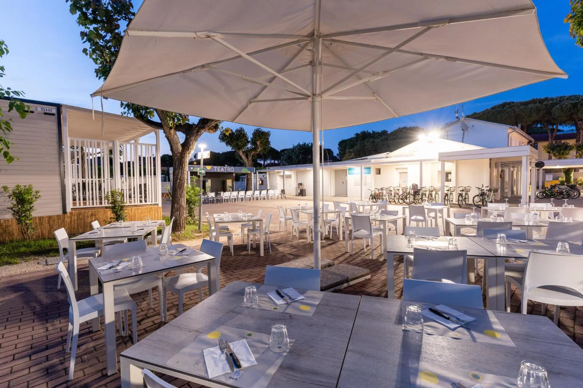 Restaurant/places to eat in Club del Sole Adriatico Cervia Easy Camping Village