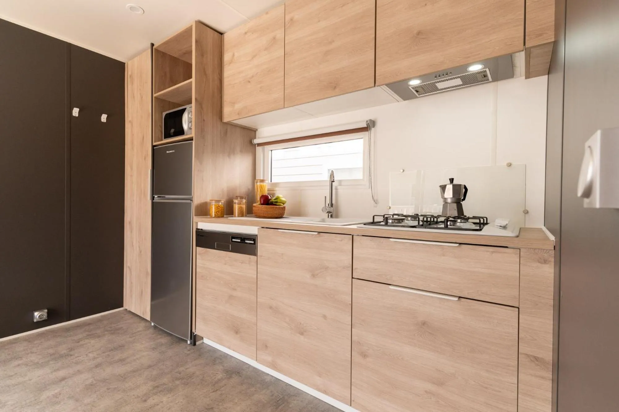 kitchen in Club del Sole Adriatico Cervia Easy Camping Village