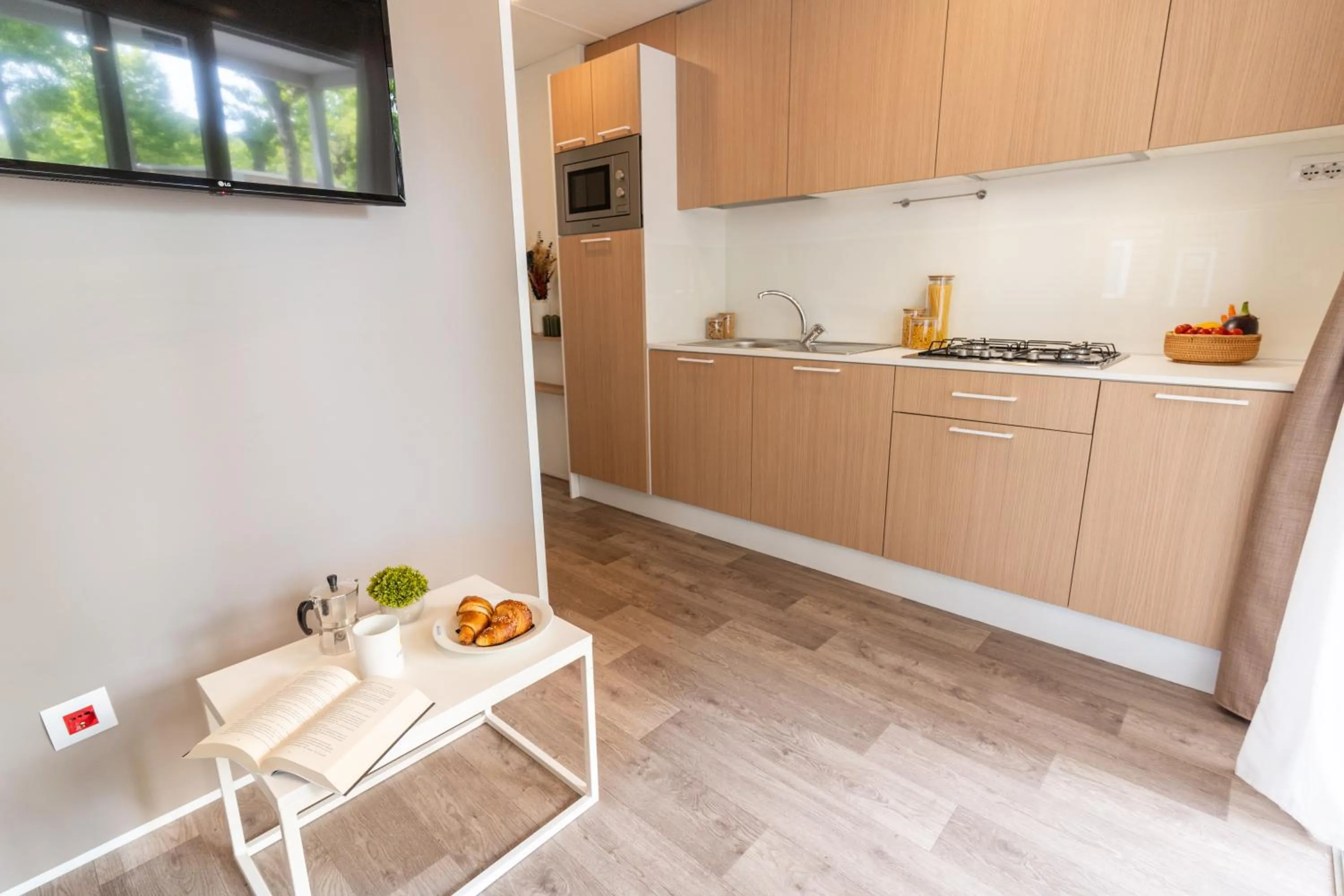 kitchen in Club del Sole Adriatico Cervia Easy Camping Village