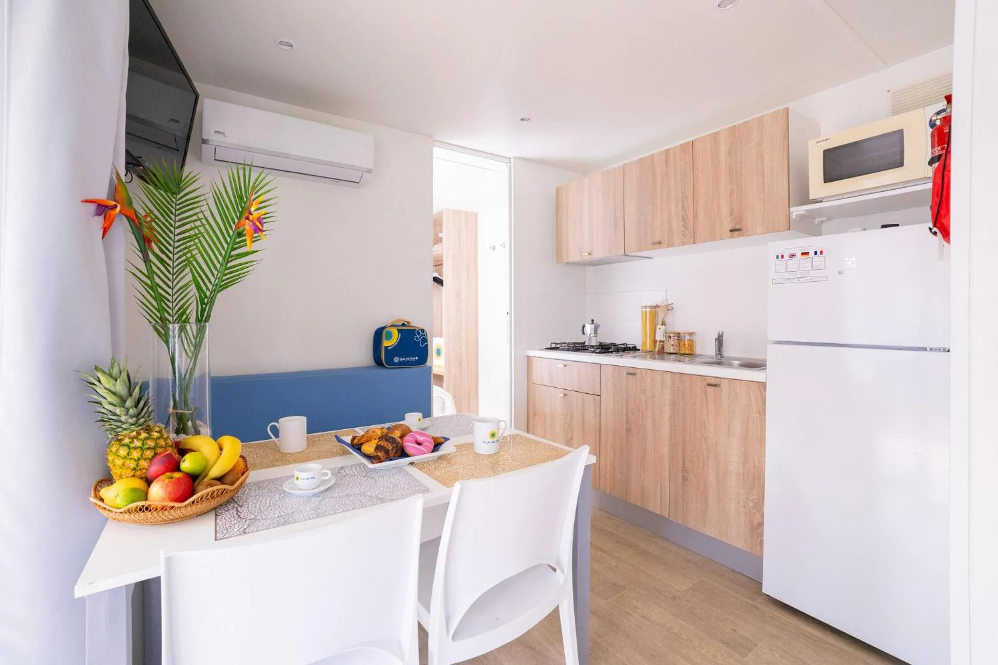 kitchen in Club del Sole Adriatico Cervia Easy Camping Village