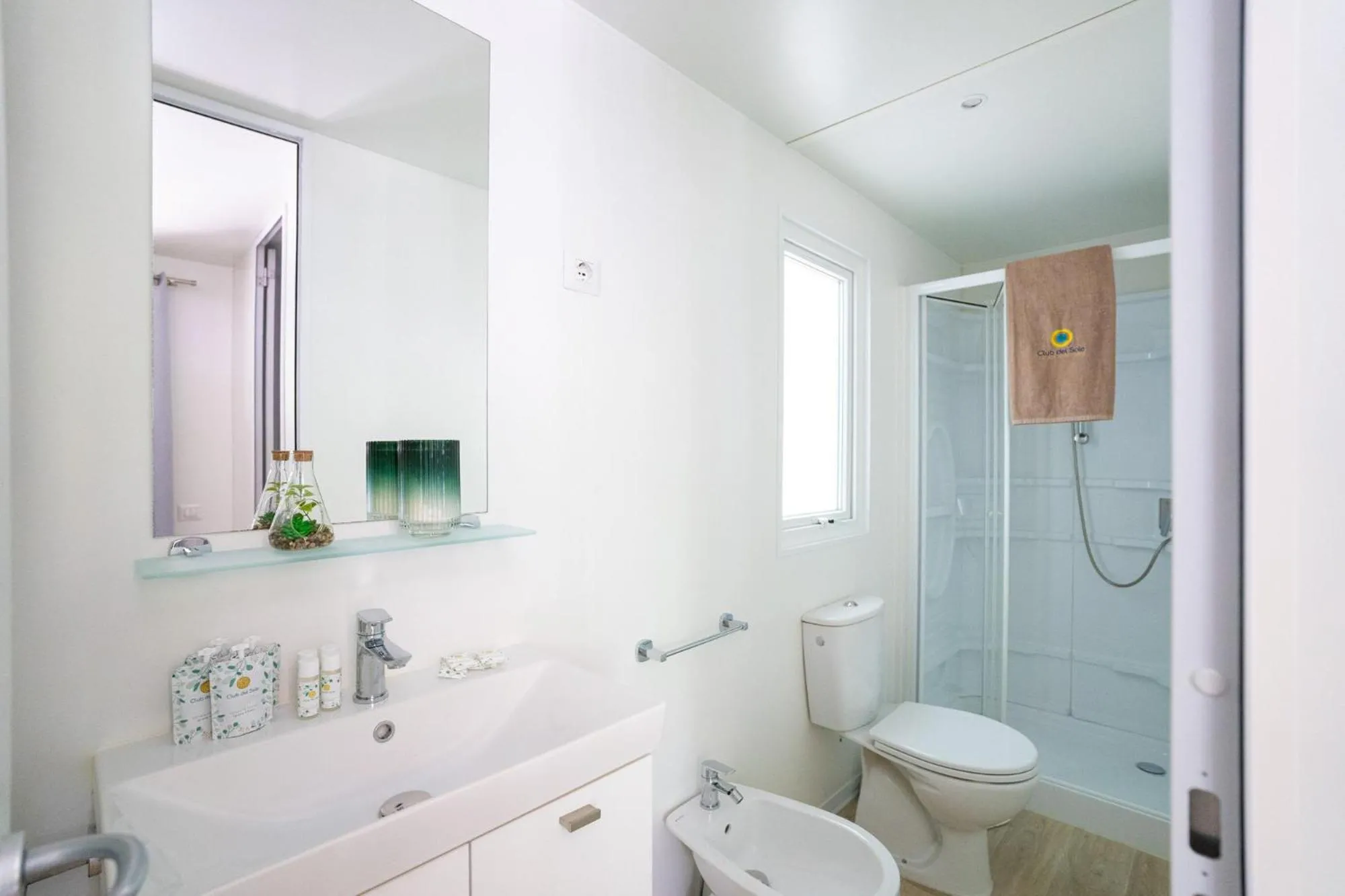 Shower in Club del Sole Adriatico Cervia Easy Camping Village