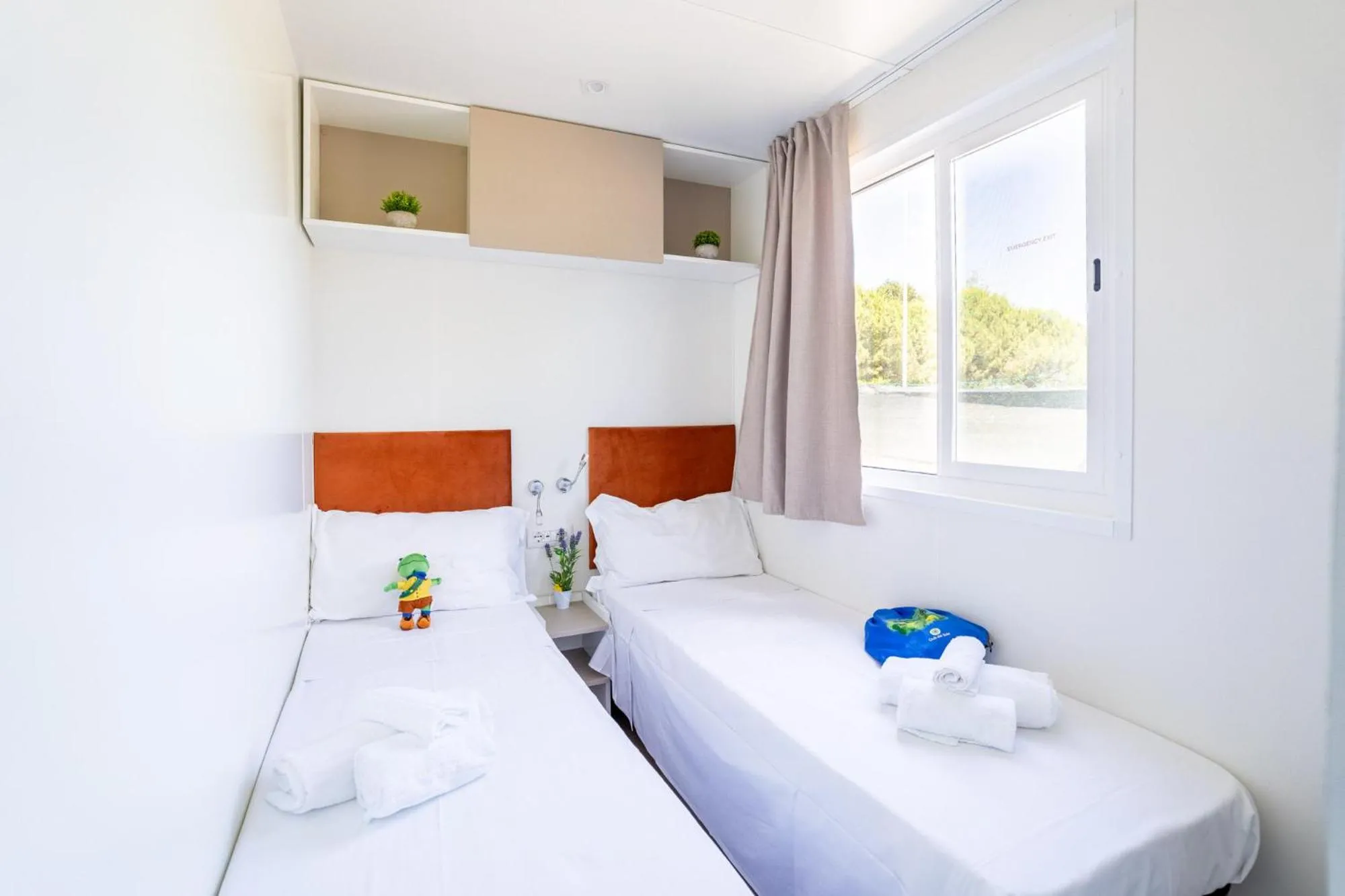 Bed in Club del Sole Adriatico Cervia Easy Camping Village
