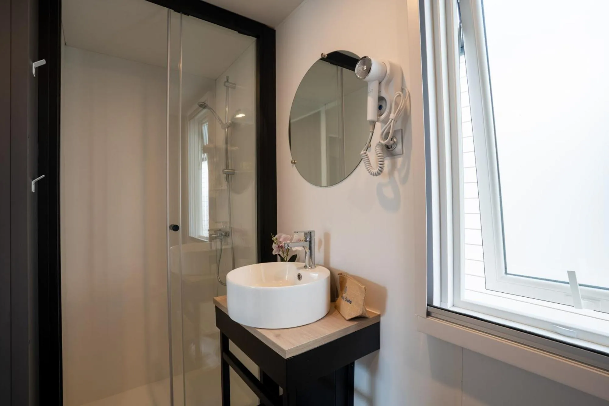 Bathroom in Club del Sole Adriatico Cervia Easy Camping Village