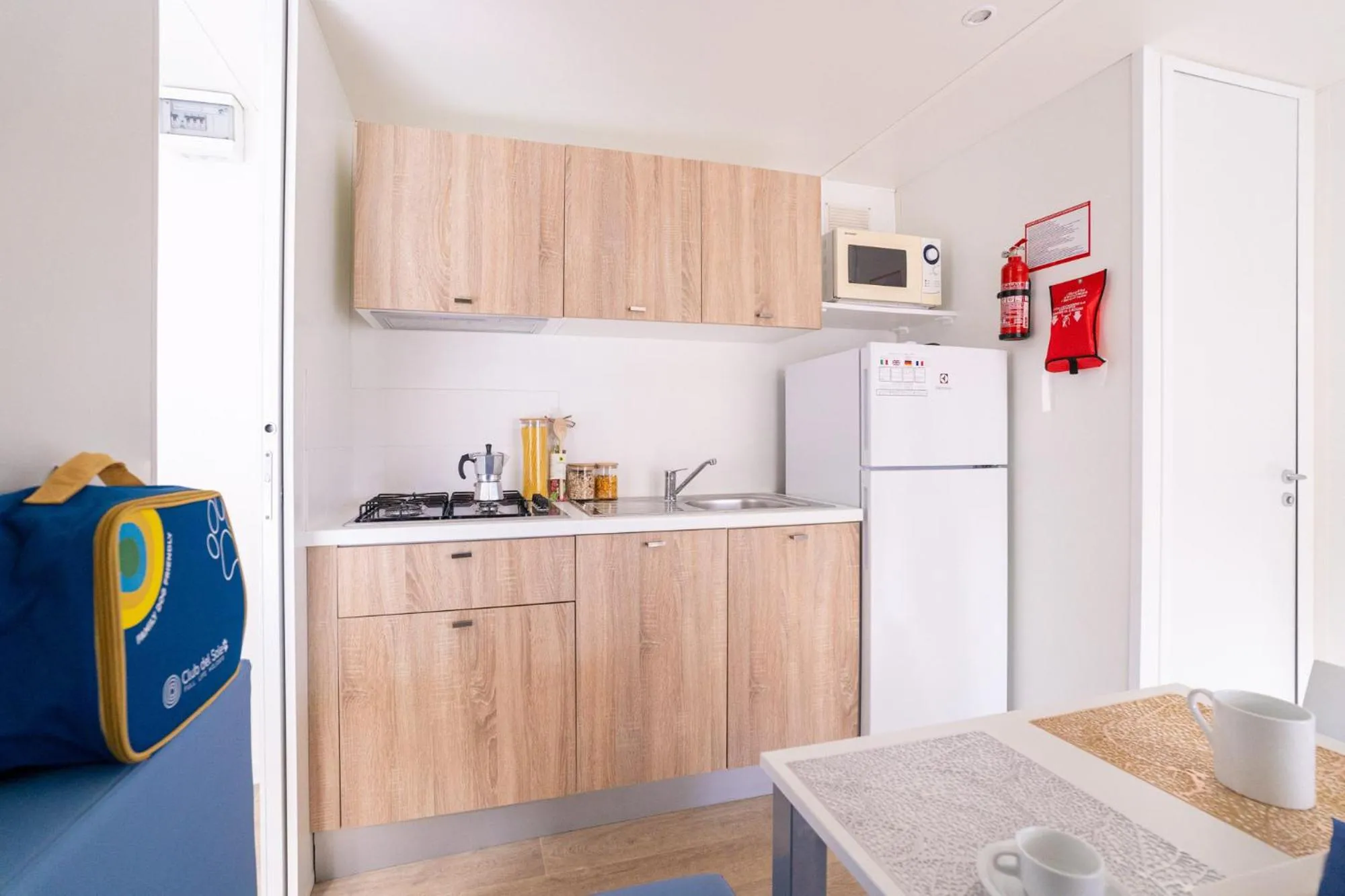 kitchen in Club del Sole Adriatico Cervia Easy Camping Village
