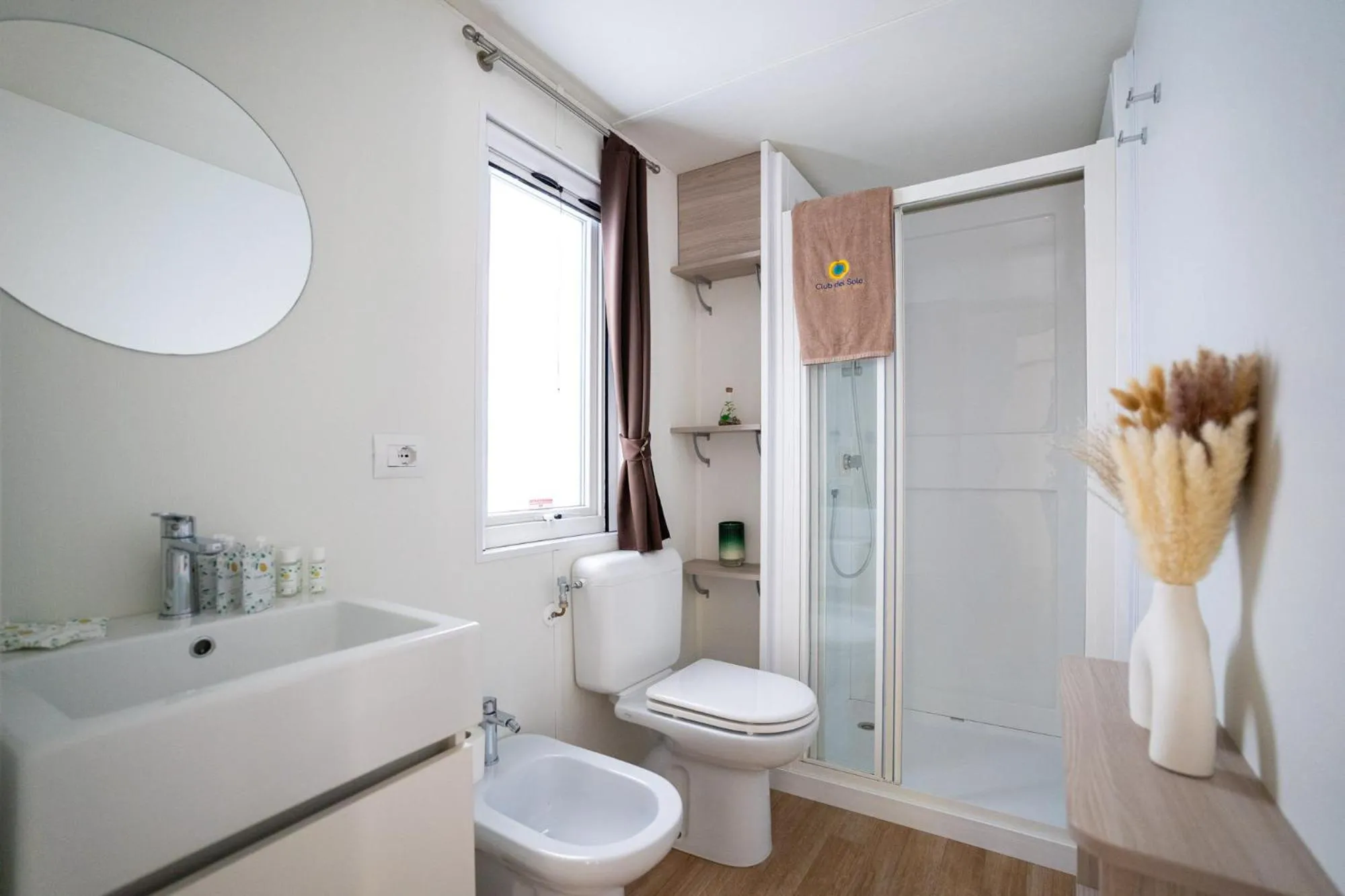Shower in Club del Sole Adriatico Cervia Easy Camping Village