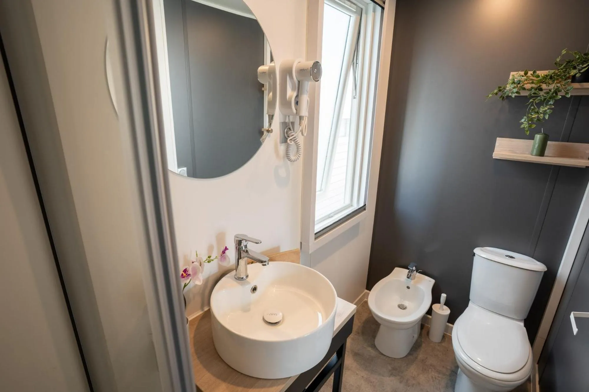 Bathroom in Club del Sole Adriatico Cervia Easy Camping Village