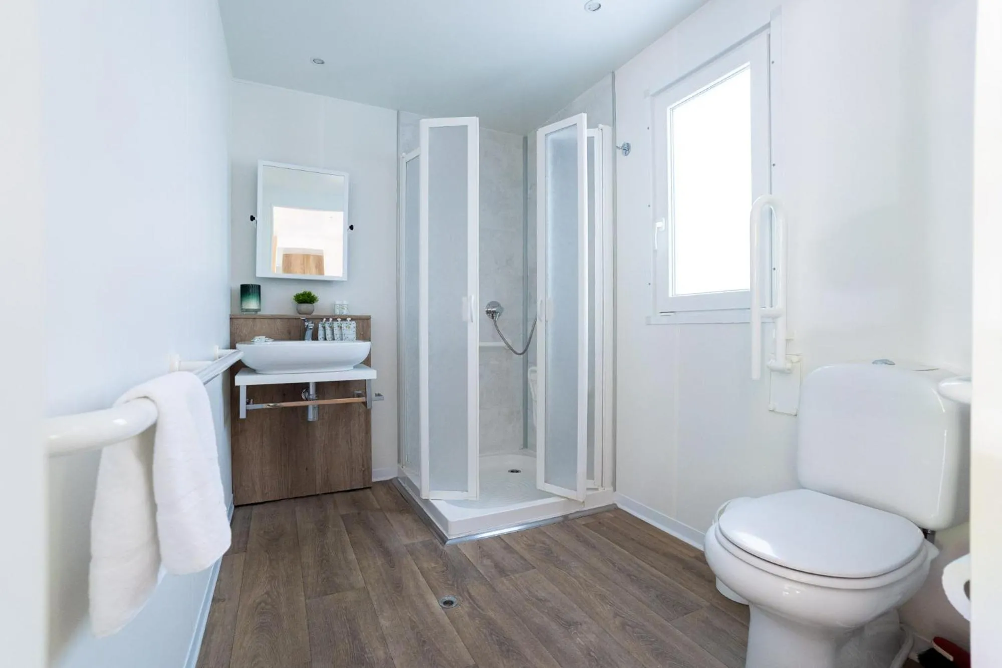 Shower in Club del Sole Adriatico Cervia Easy Camping Village