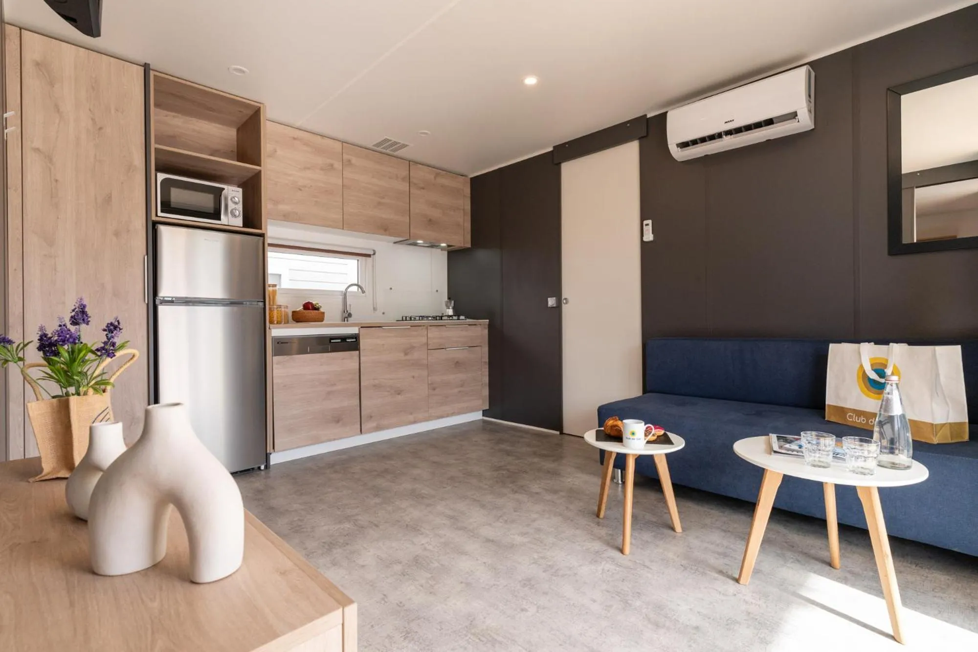 Living room in Club del Sole Adriatico Cervia Easy Camping Village