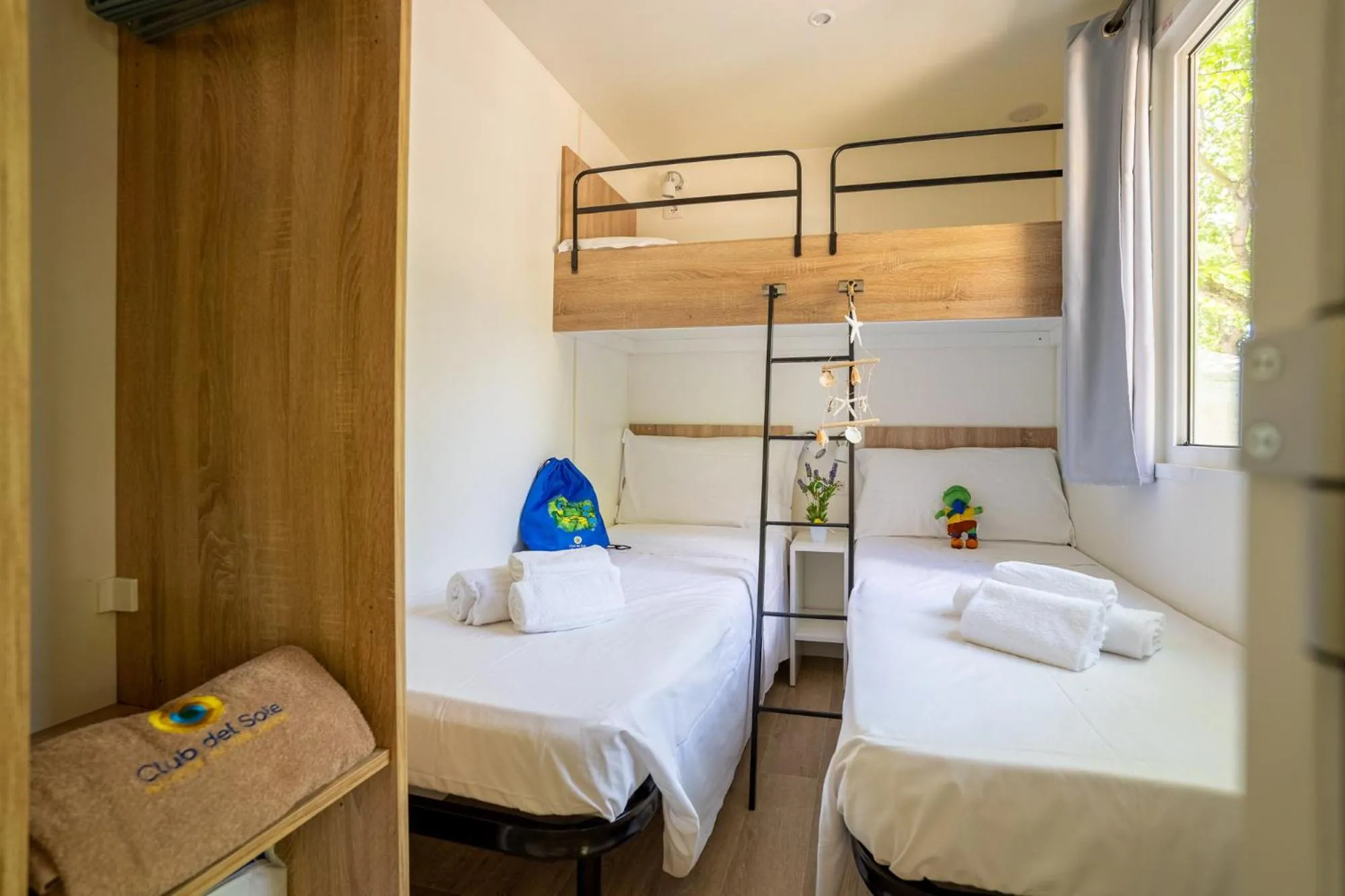 Bed in Club del Sole Adriatico Cervia Easy Camping Village