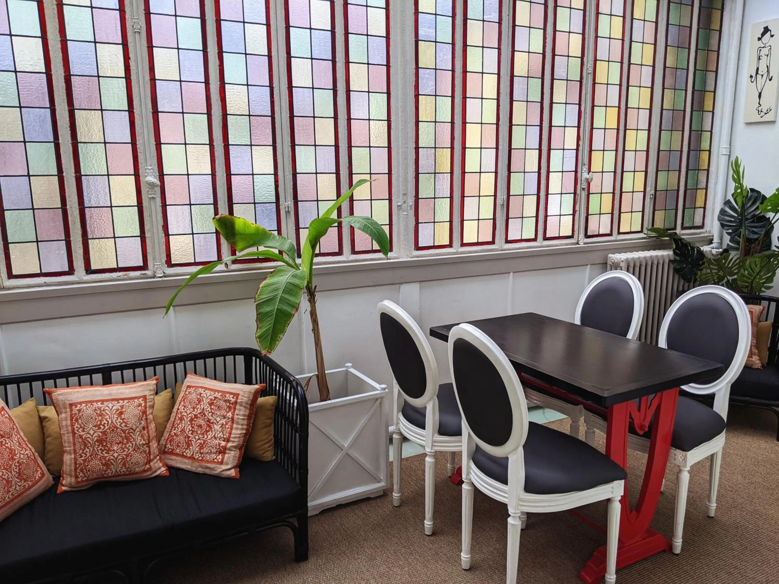 Patio in L'Hôtel Particulier Bordeaux