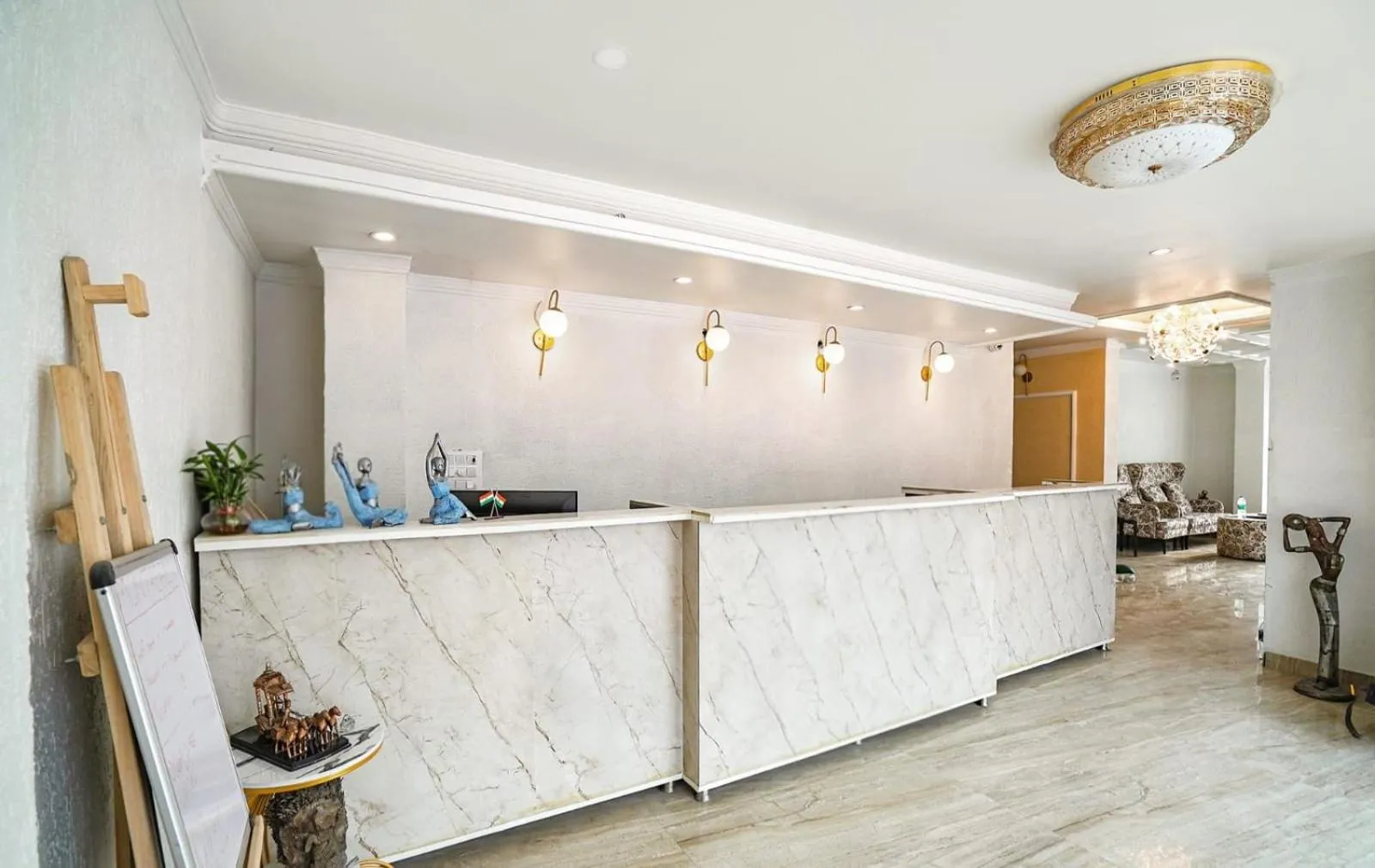 Kitchen or kitchenette in hotel-montreal rishikesh madhuban inn