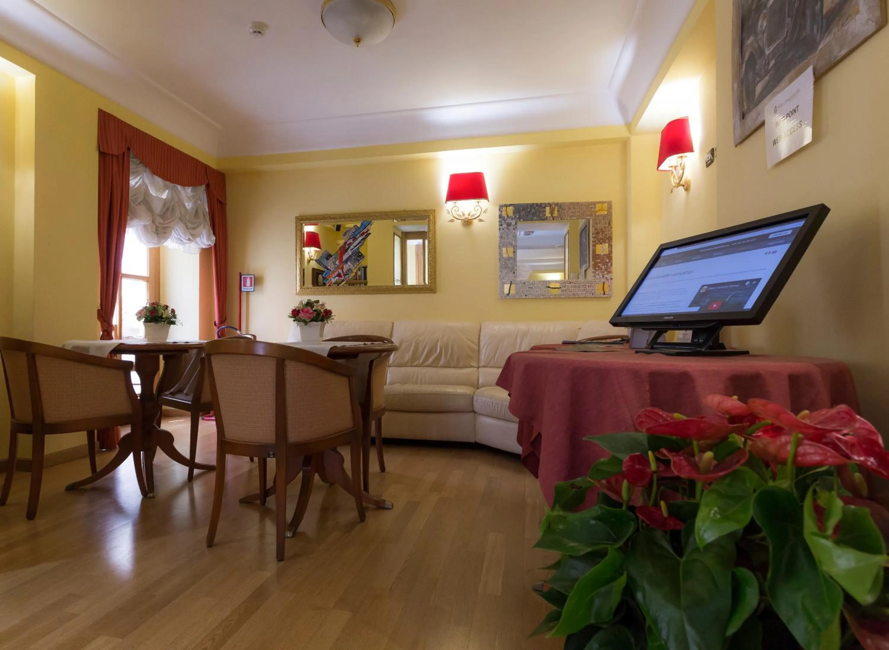 Living room in Hotel Castel Gandolfo