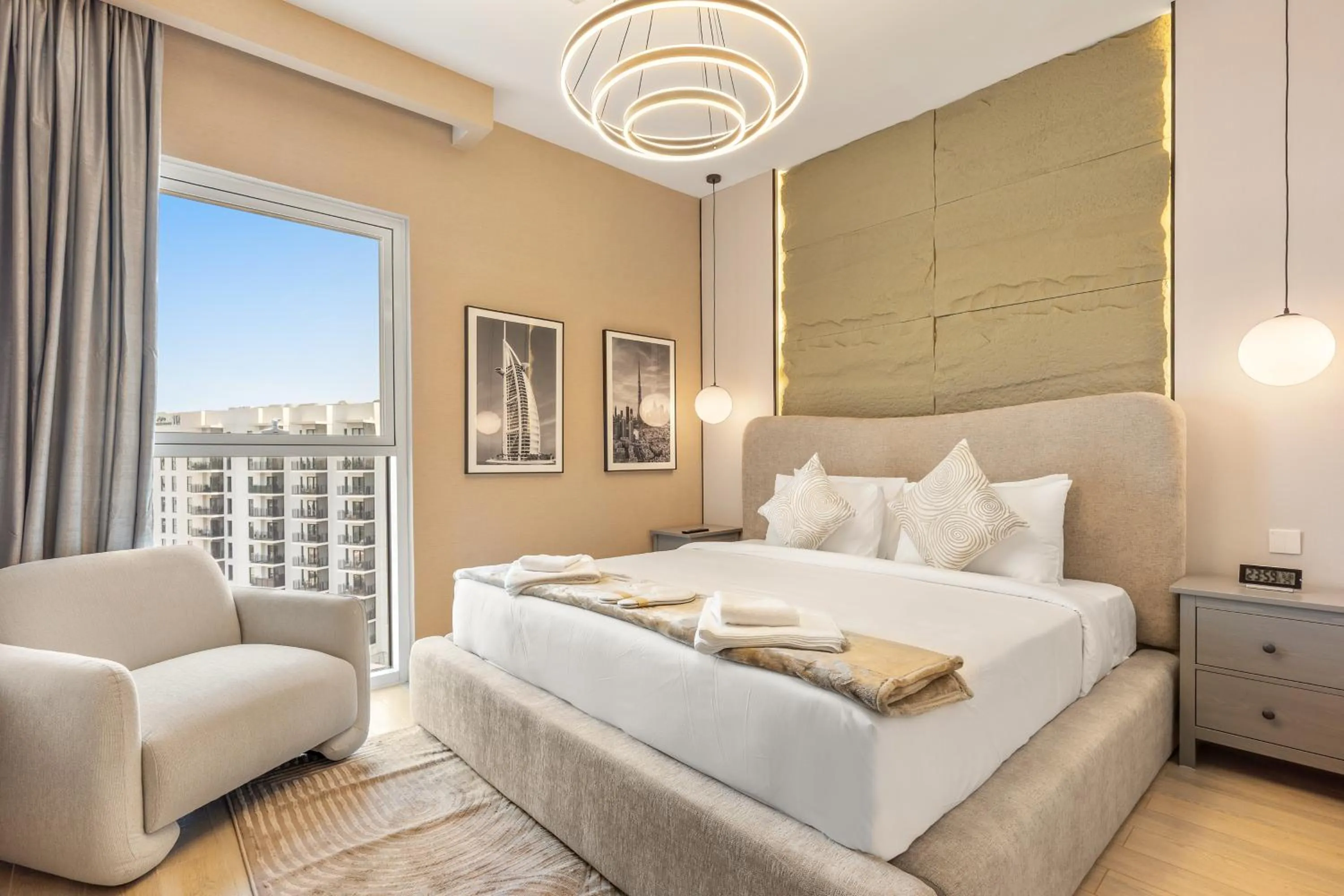 Bed in Desert Key - Perfectly Located Yas Island Premier Apts