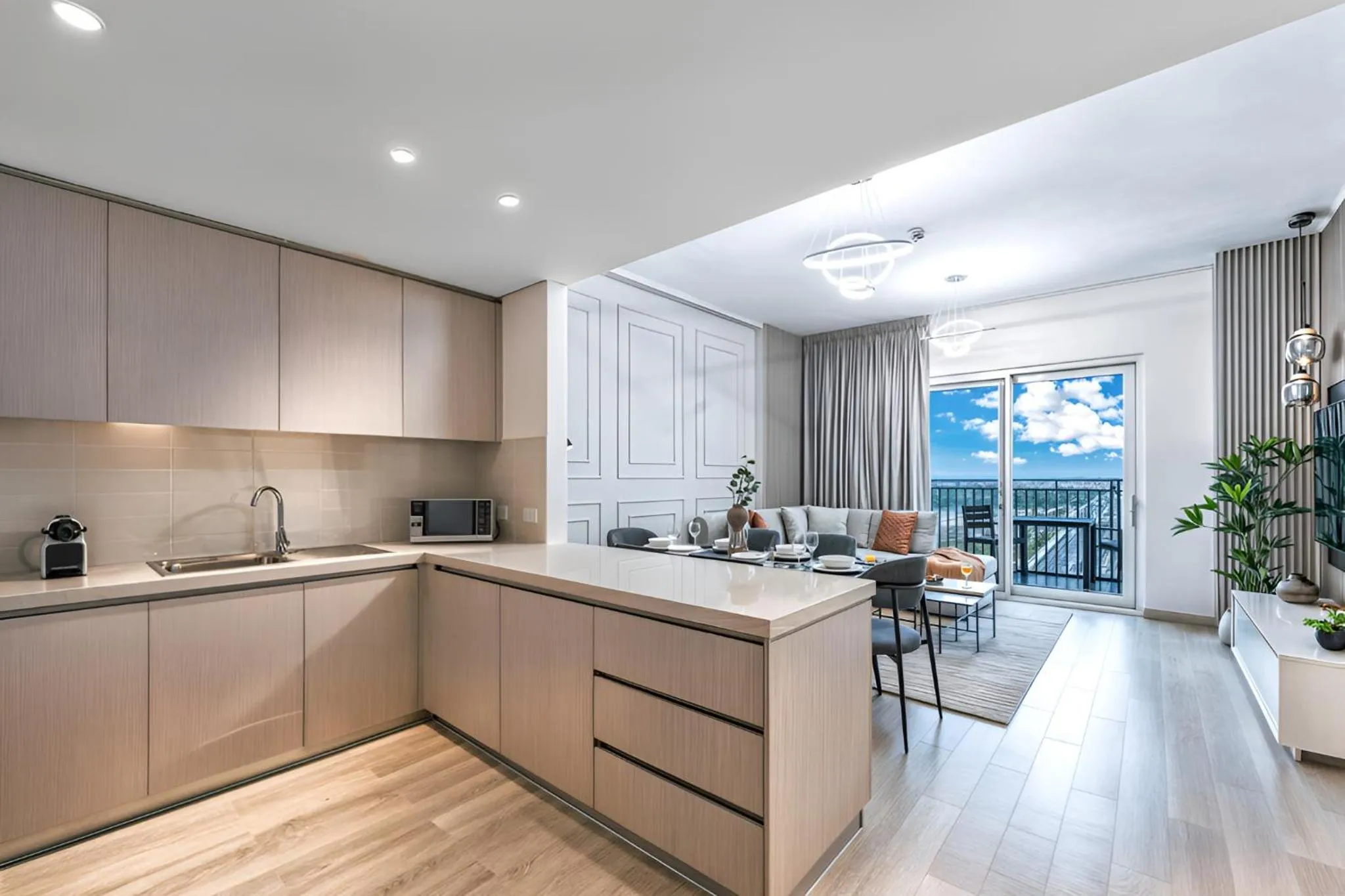 kitchen in Desert Key - Perfectly Located Yas Island Premier Apts