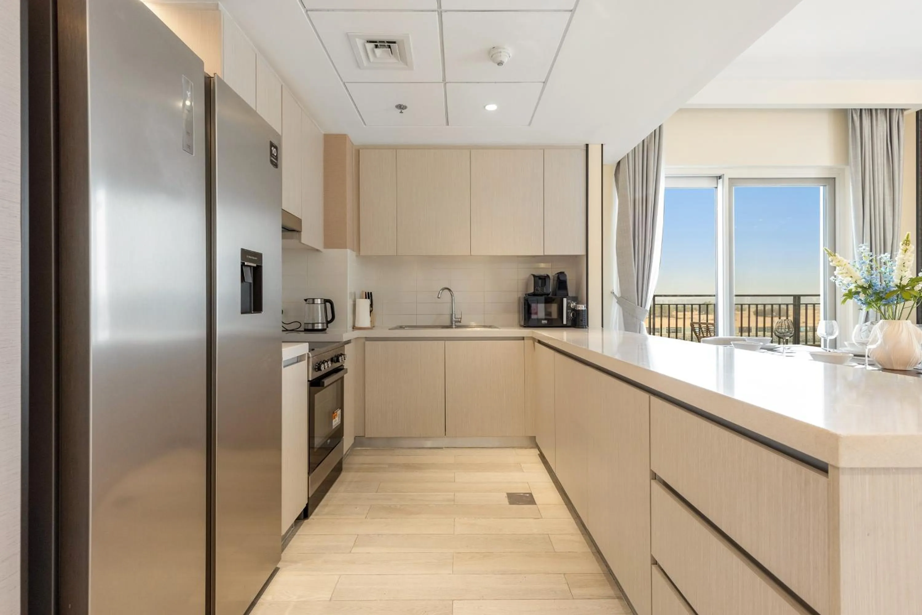 kitchen in Desert Key - Perfectly Located Yas Island Premier Apts