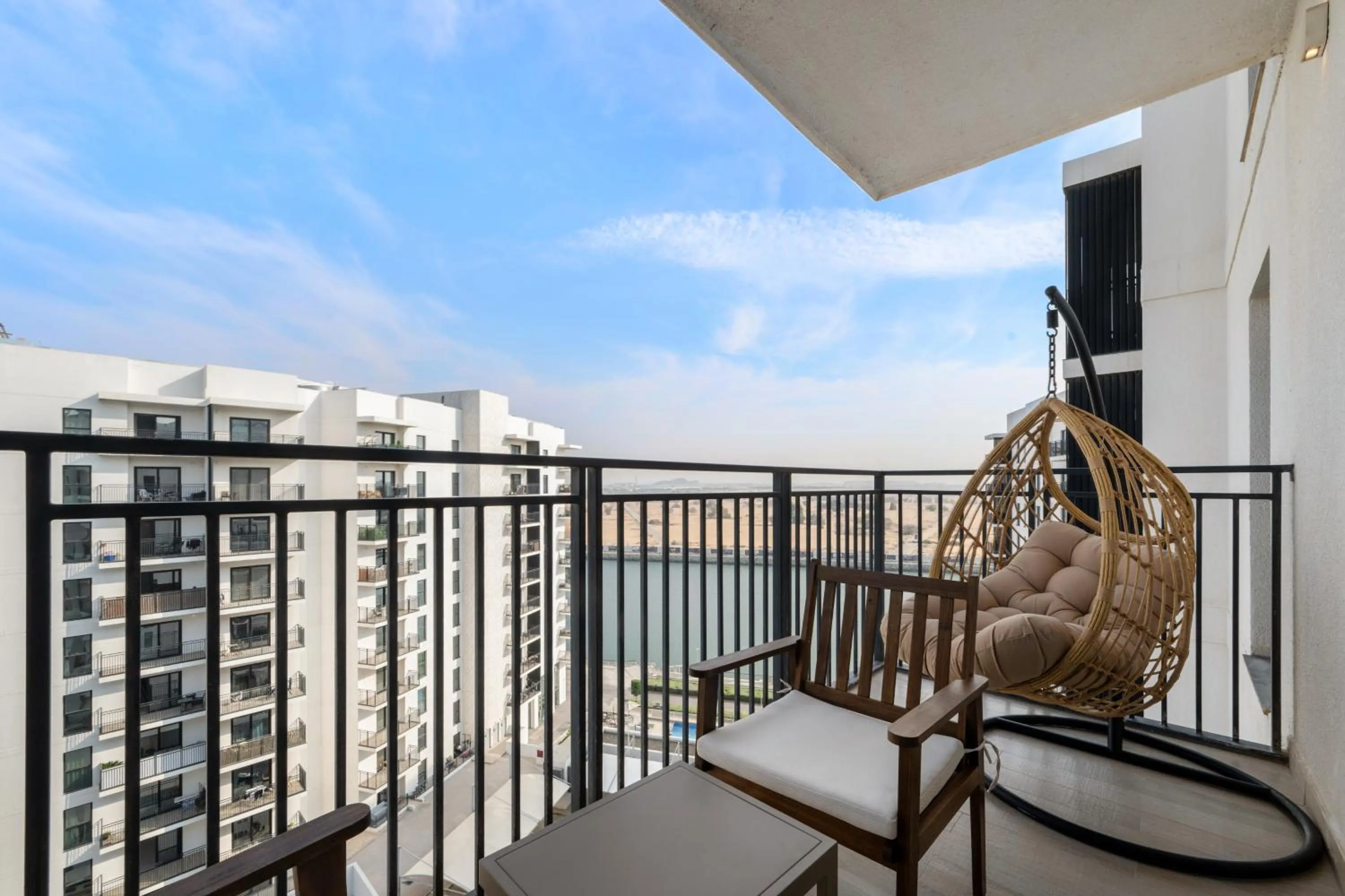 Balcony/Terrace in Desert Key - Perfectly Located Yas Island Premier Apts