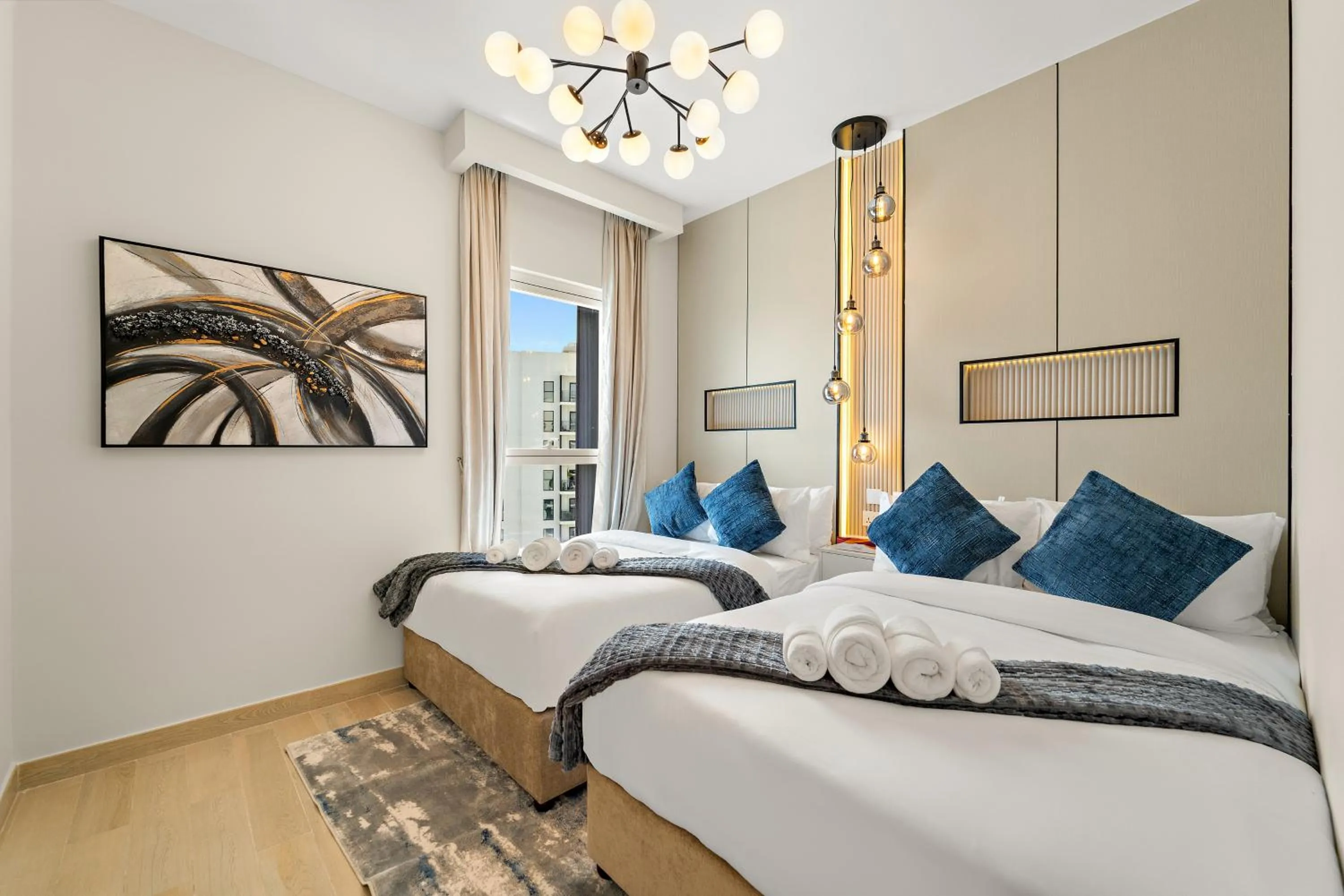 Bed in Desert Key - Perfectly Located Yas Island Premier Apts