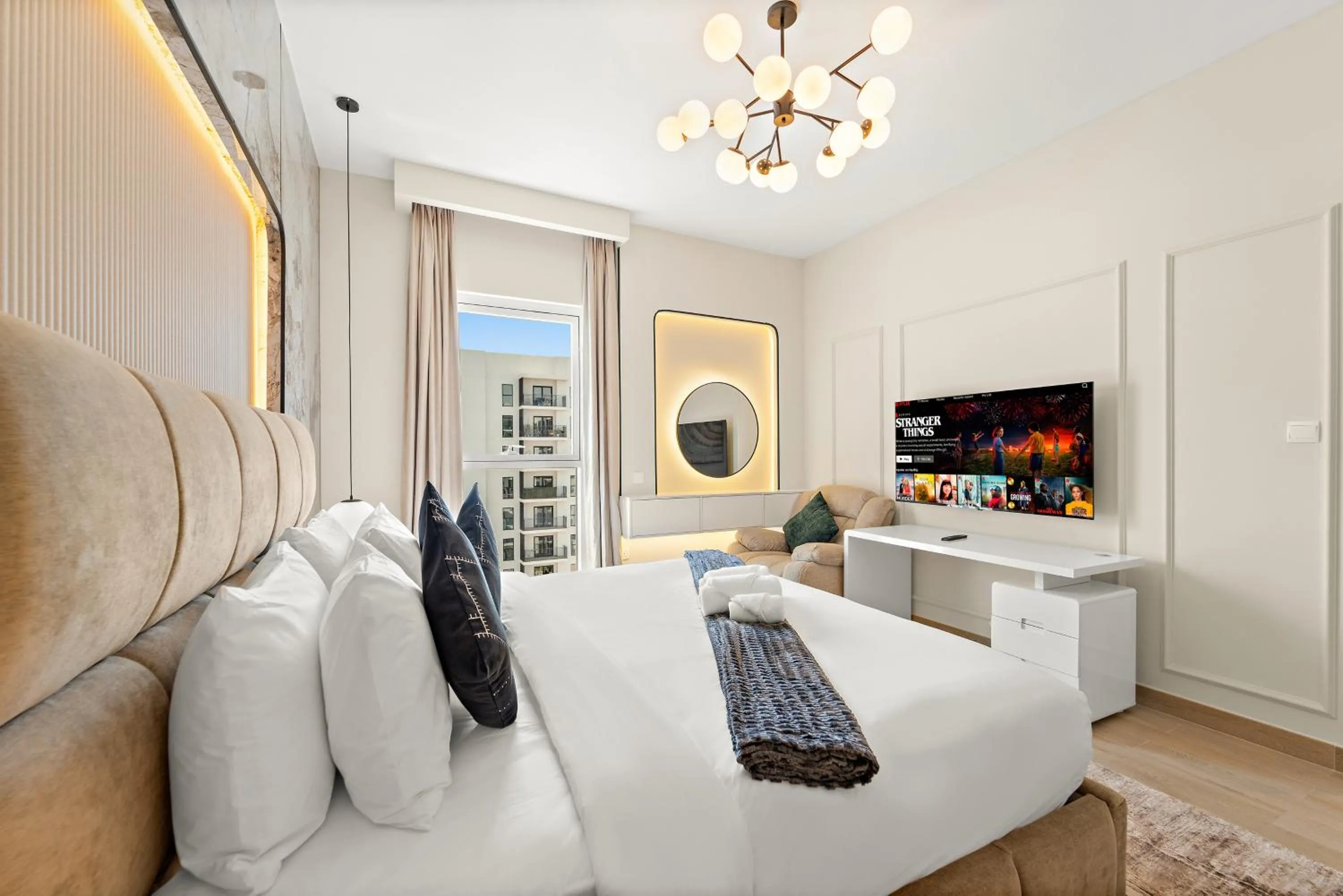 Bedroom in Desert Key - Perfectly Located Yas Island Premier Apts