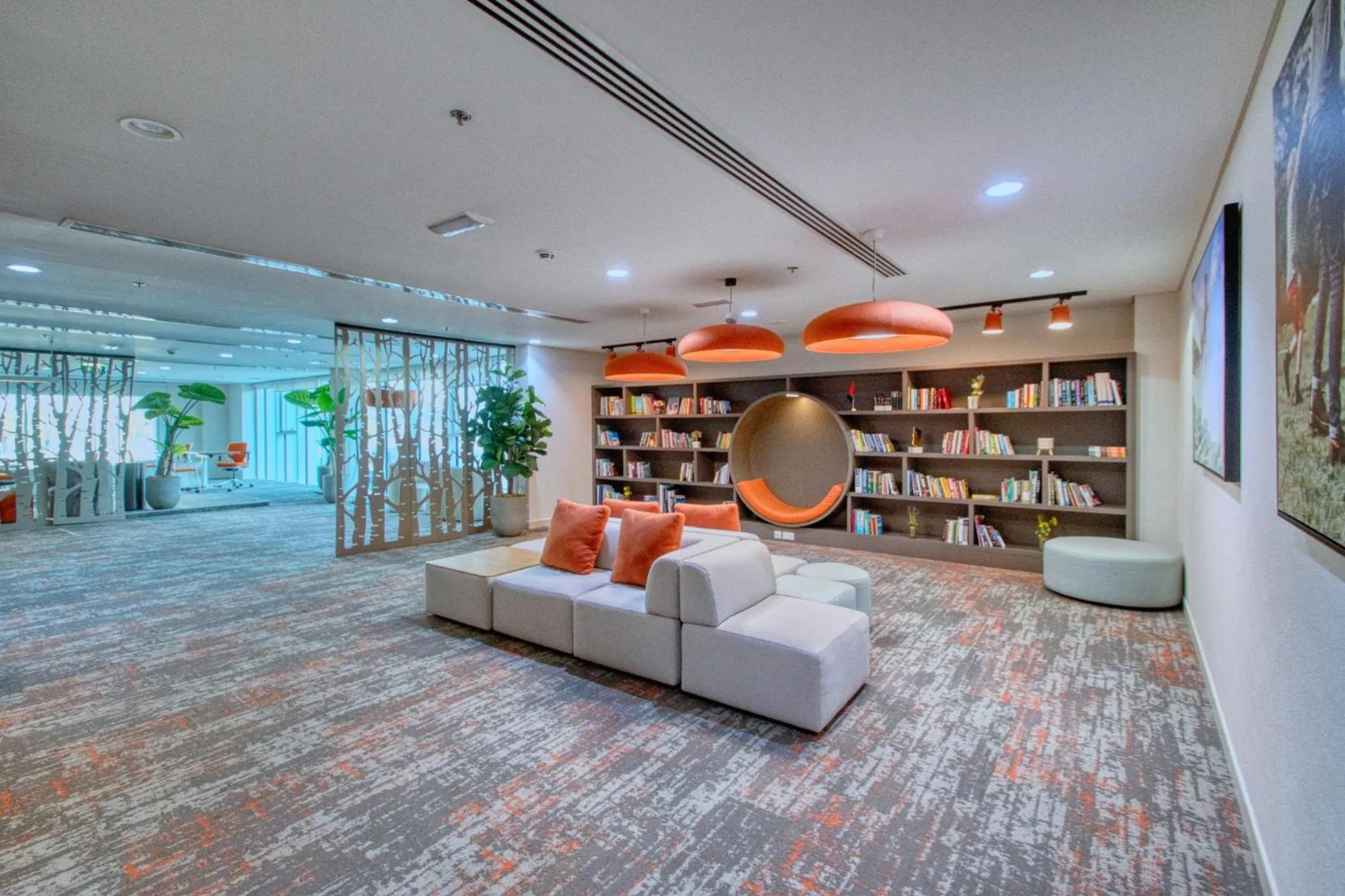 Seating area in Desert Key - Perfectly Located Yas Island Premier Apts