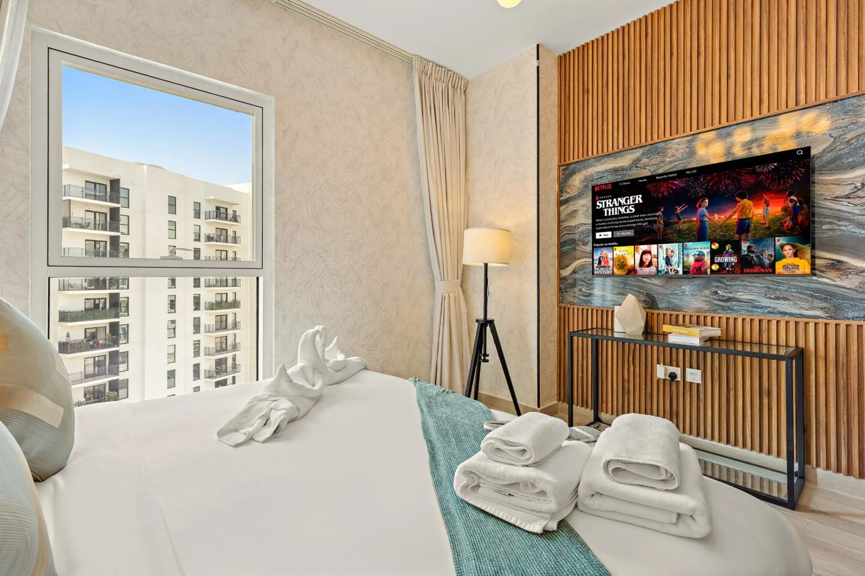 Bedroom in Desert Key - Perfectly Located Yas Island Premier Apts