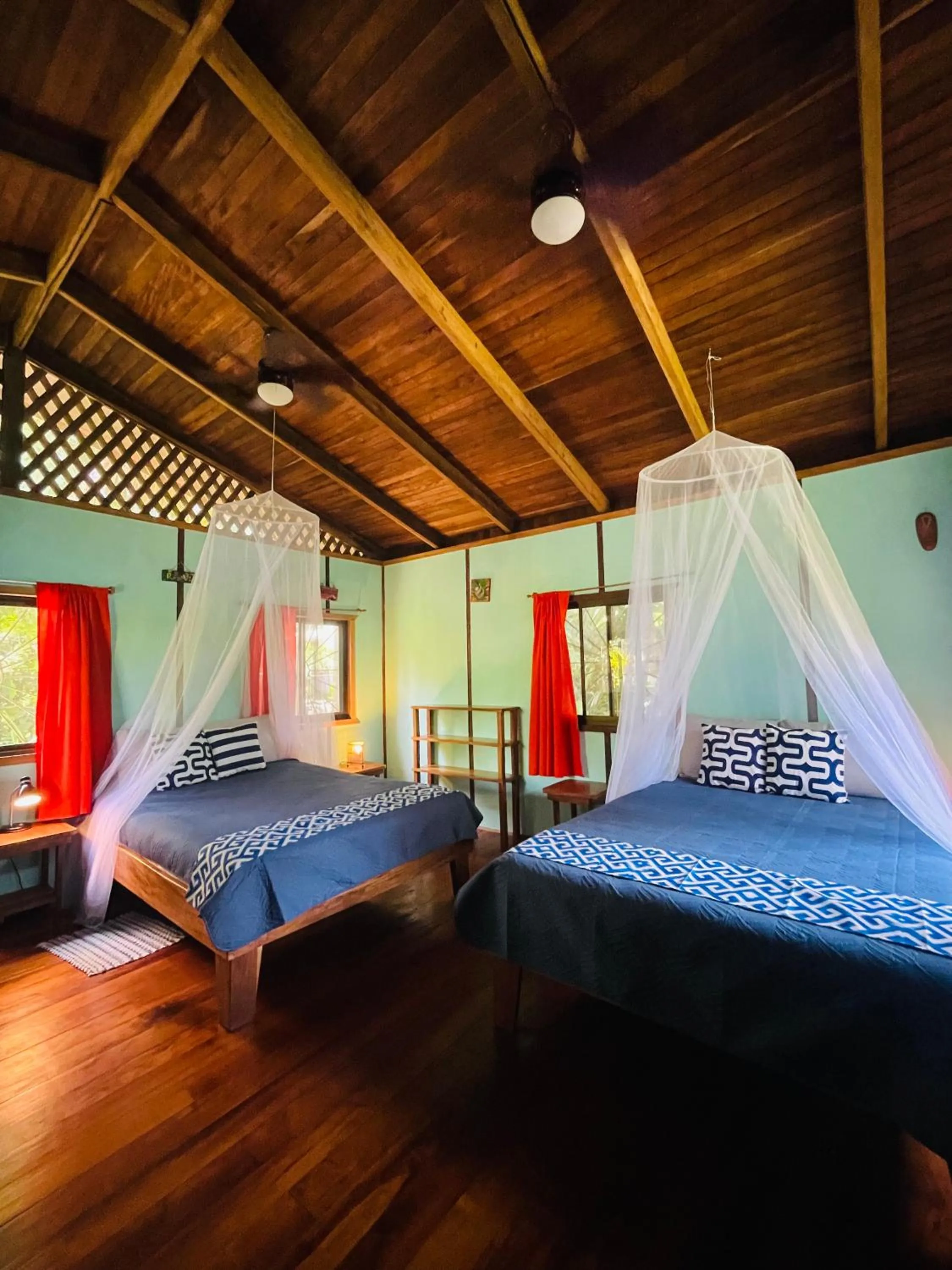 Bed in Pangea Lodge Tropical Vibe Home with Shared Pool
