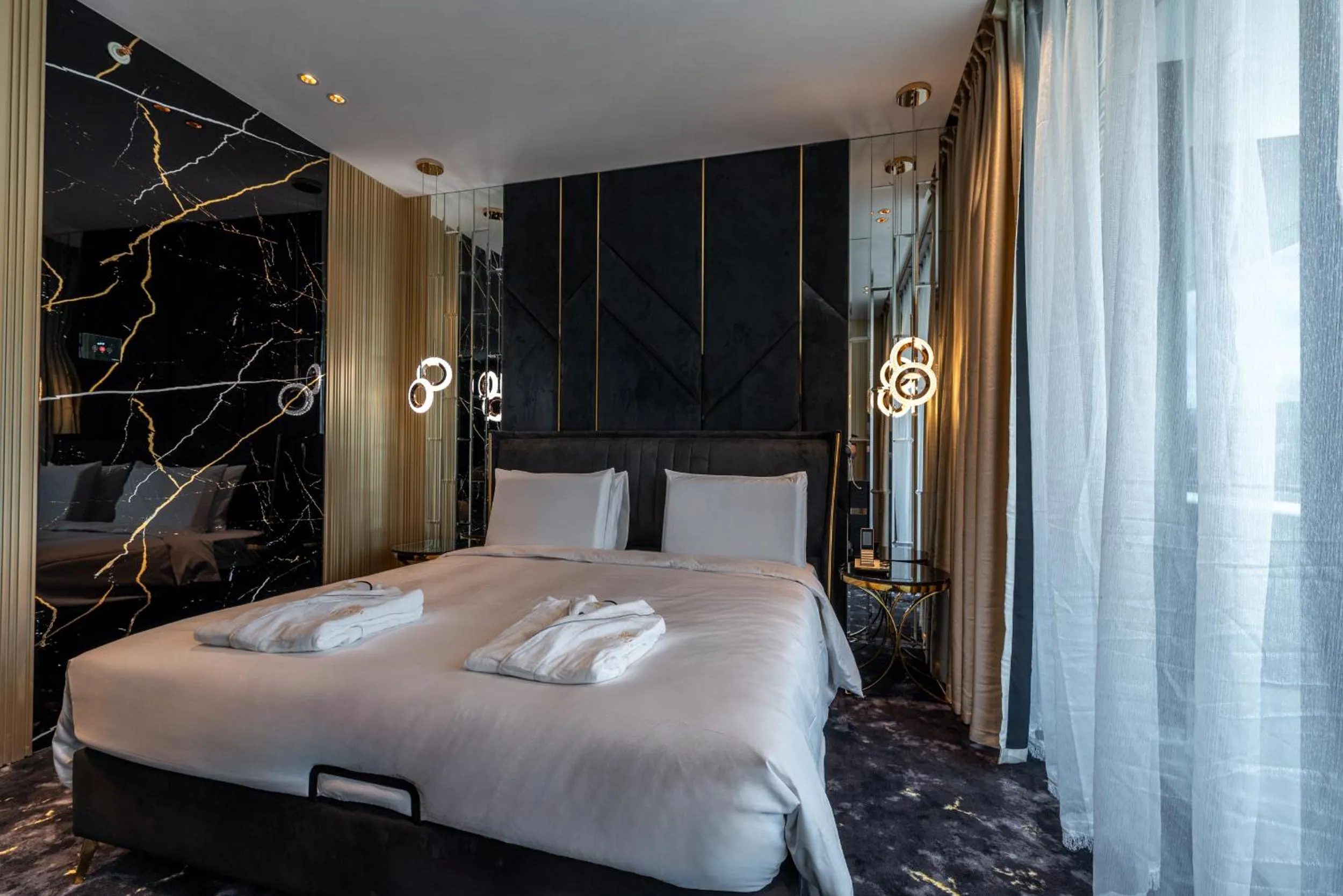 Bed in Elania Resort & Spa