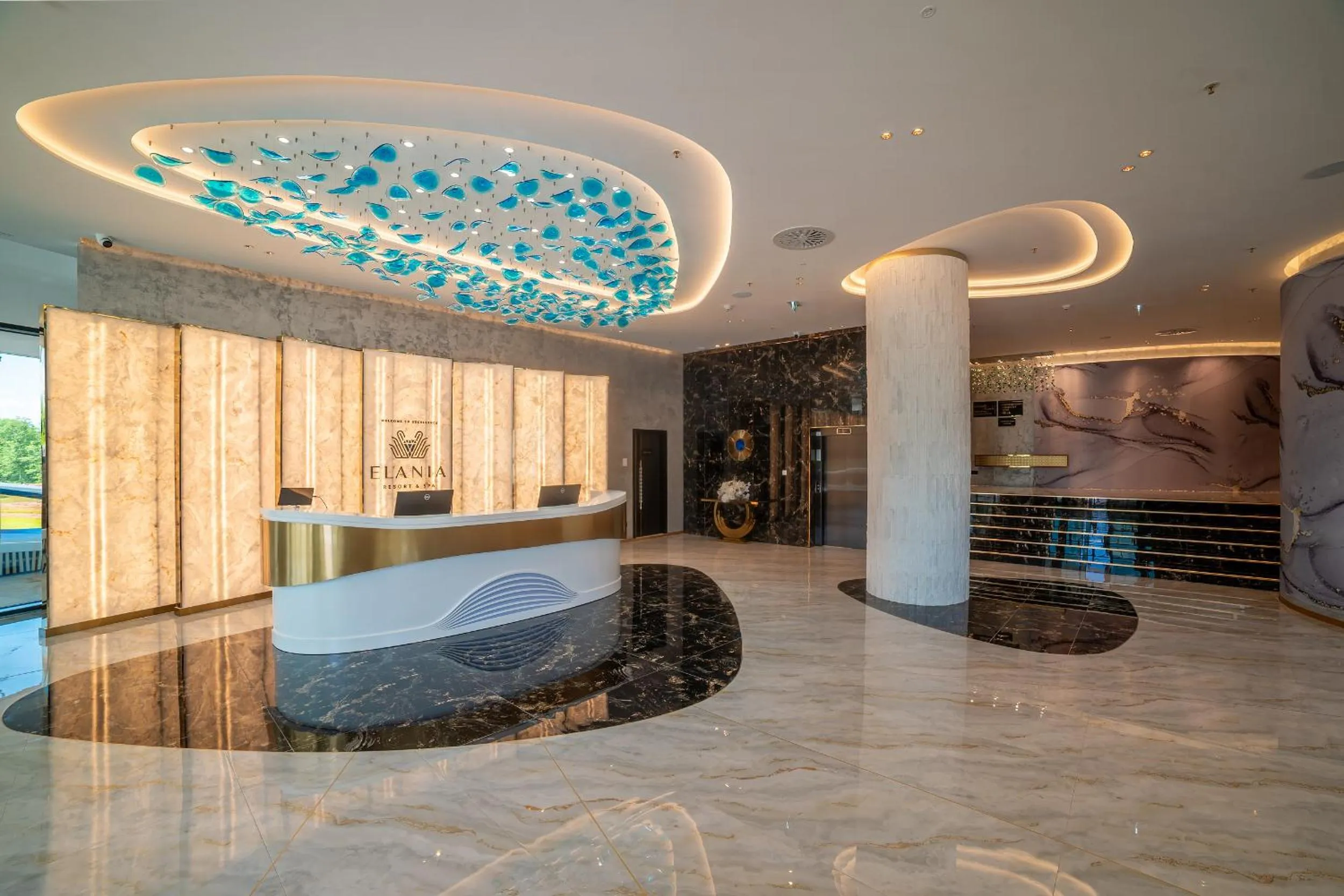 Lobby or reception in Elania Resort & Spa