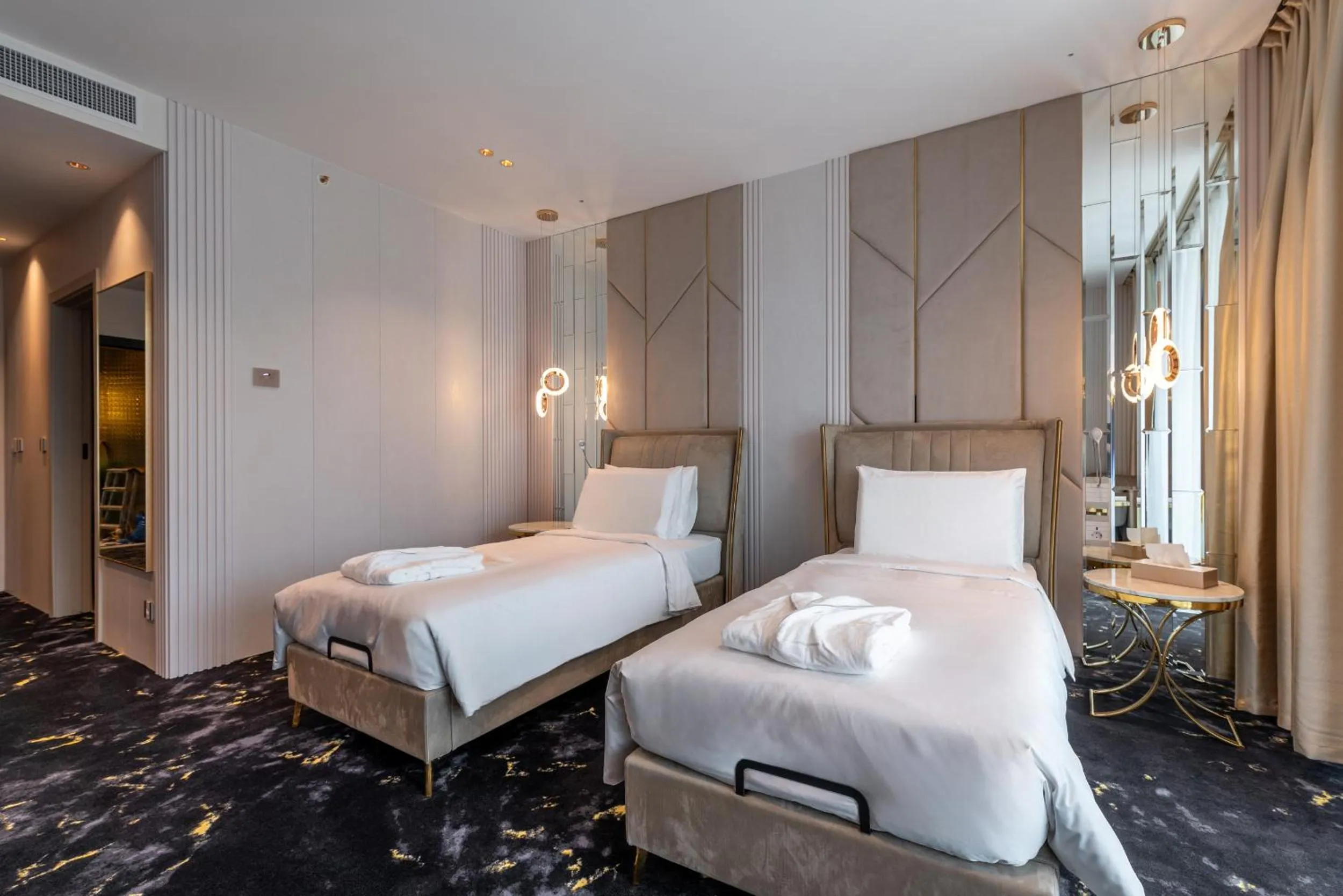 Bed in Elania Resort & Spa