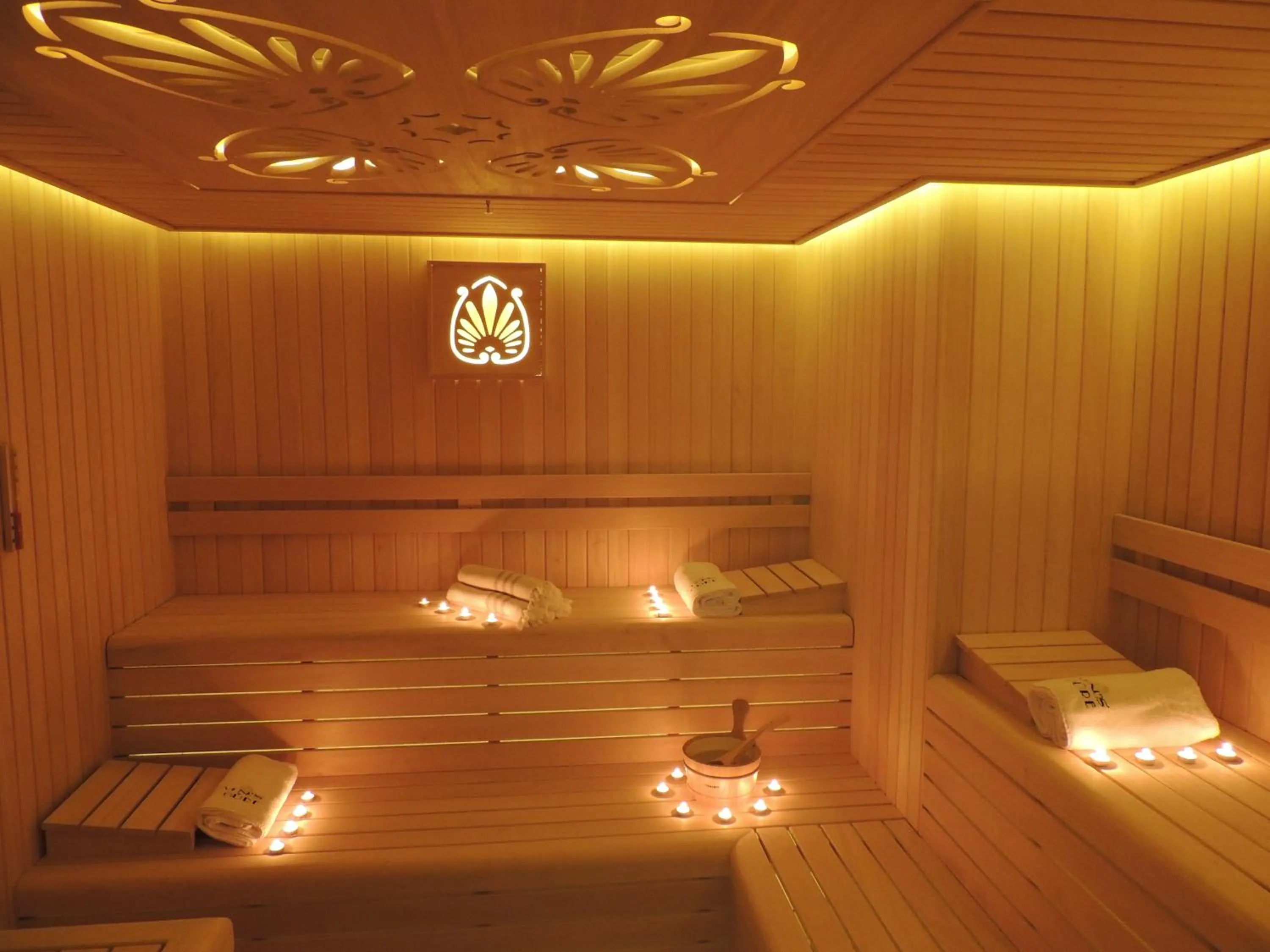 Sauna in Venus Thermal Boutique Hotel