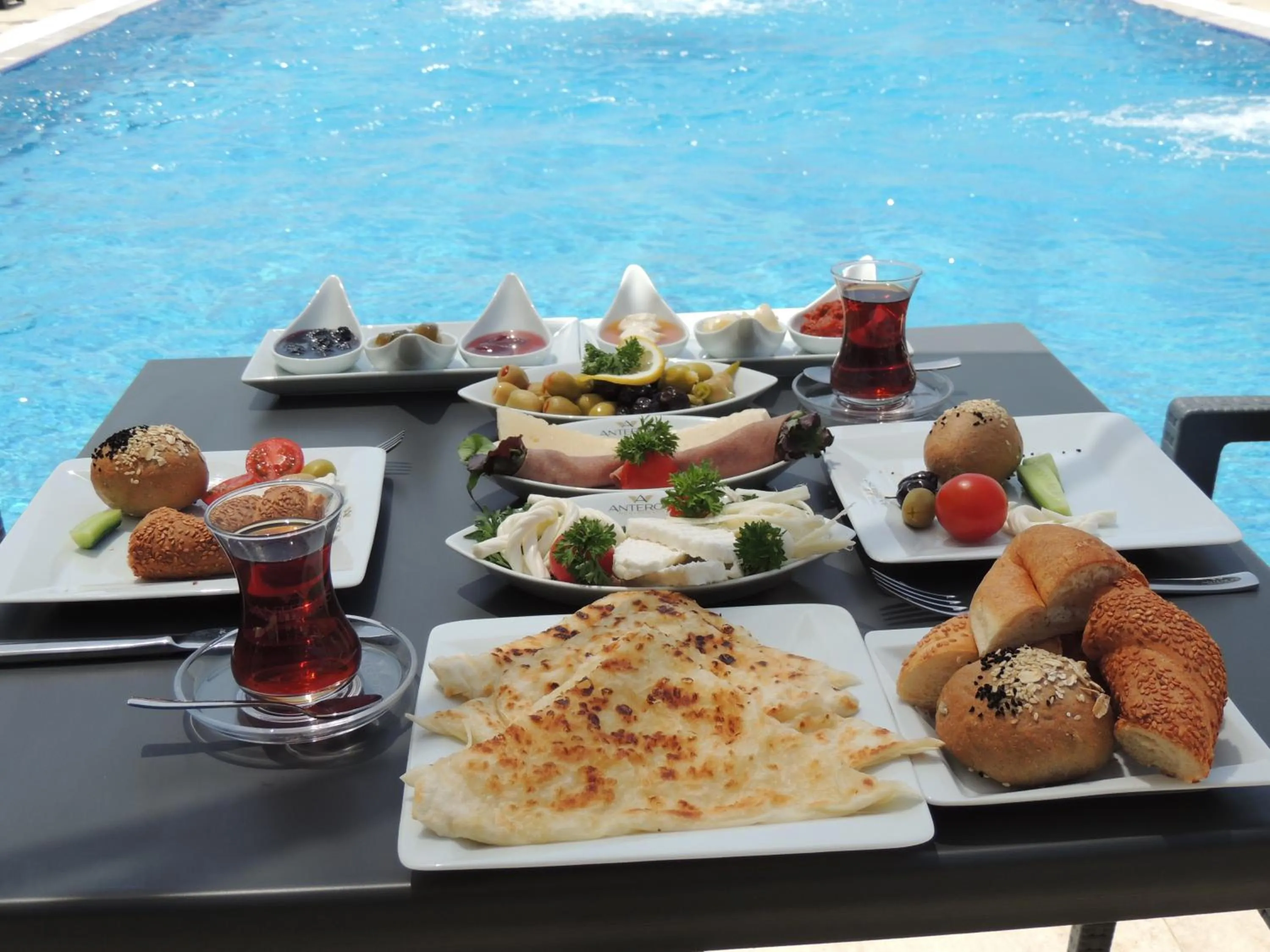 Buffet breakfast in Venus Thermal Boutique Hotel