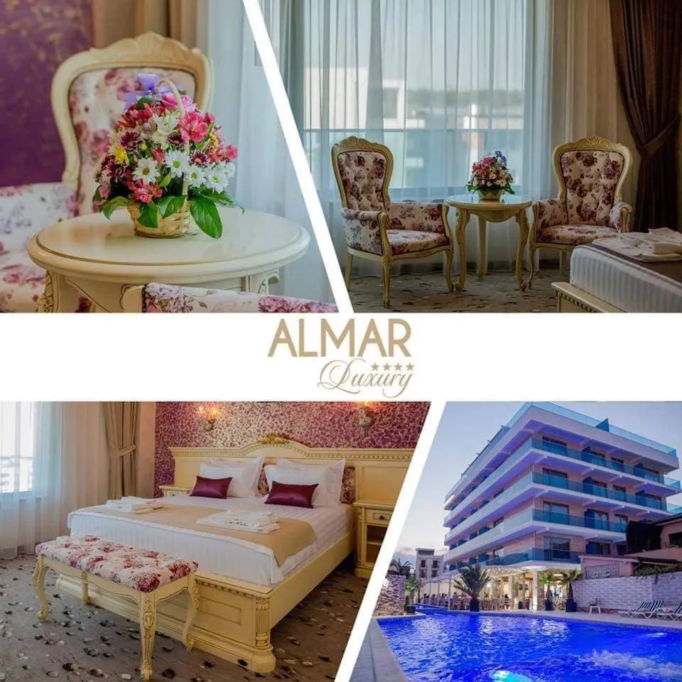 Bed in Hotel Almar Luxury