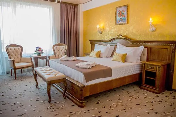 Bed in Hotel Almar Luxury