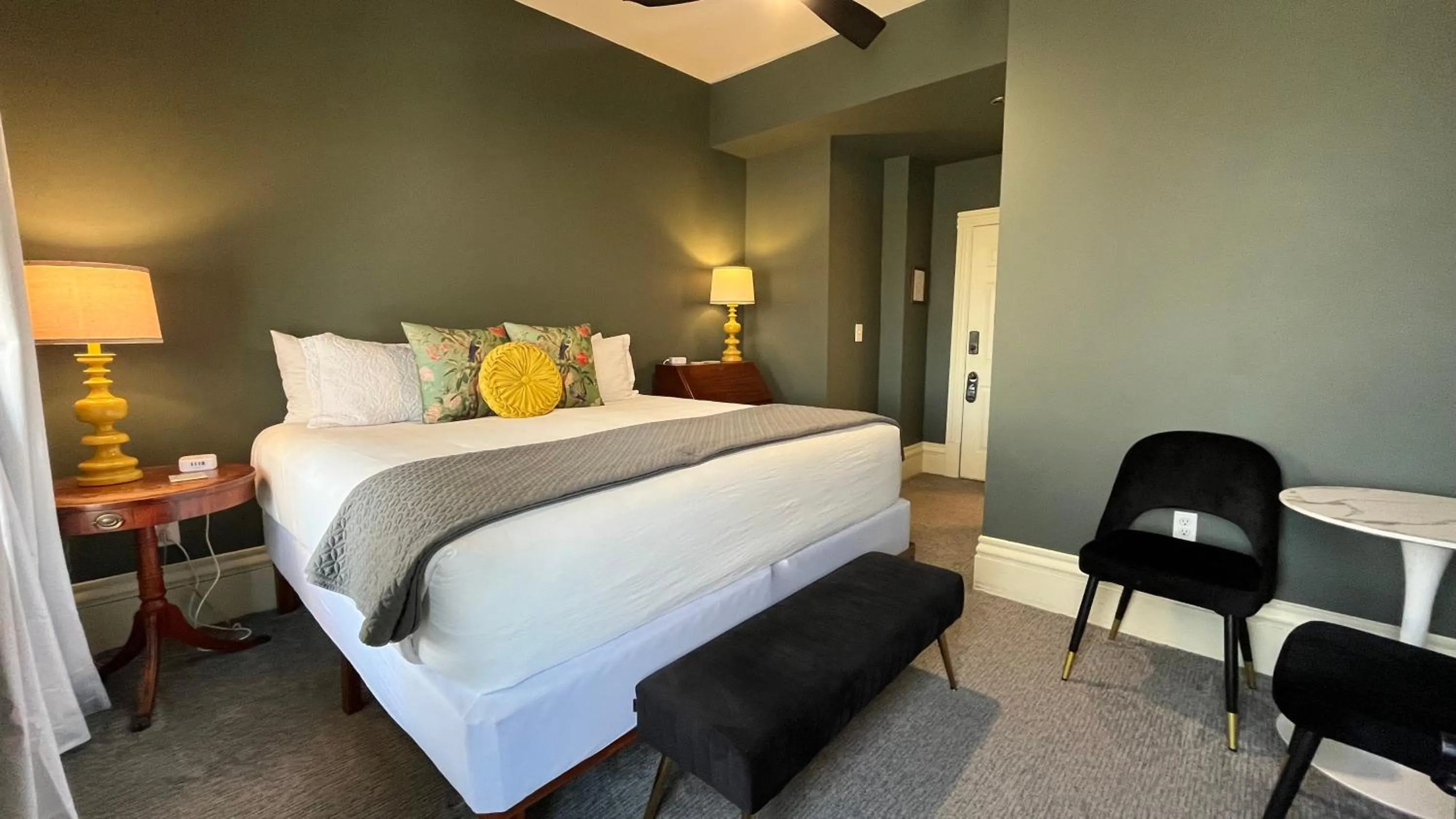 Bed in Stone Gables Inn