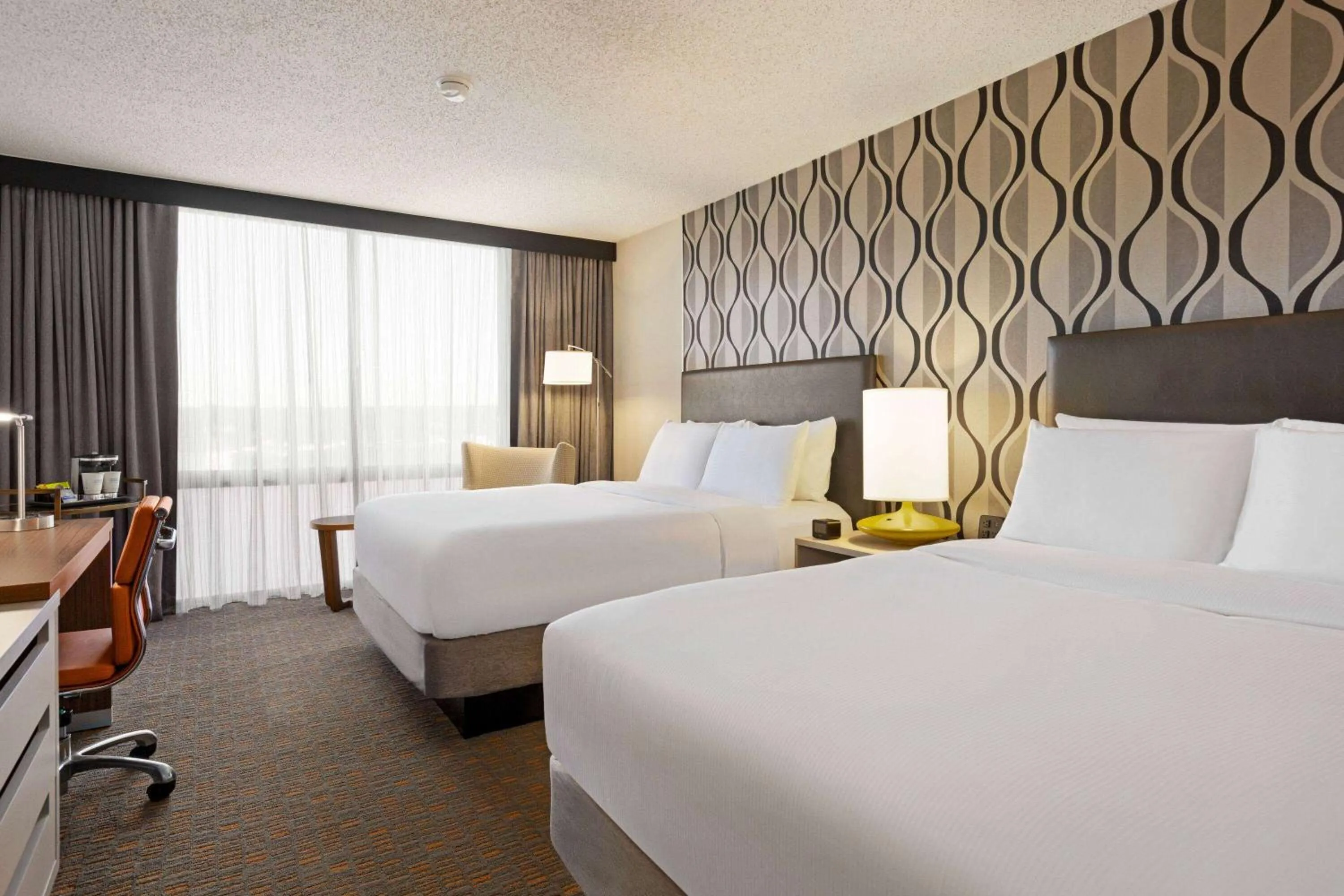Photo of the whole room, Bed in Wyndham Fort Smith City Center