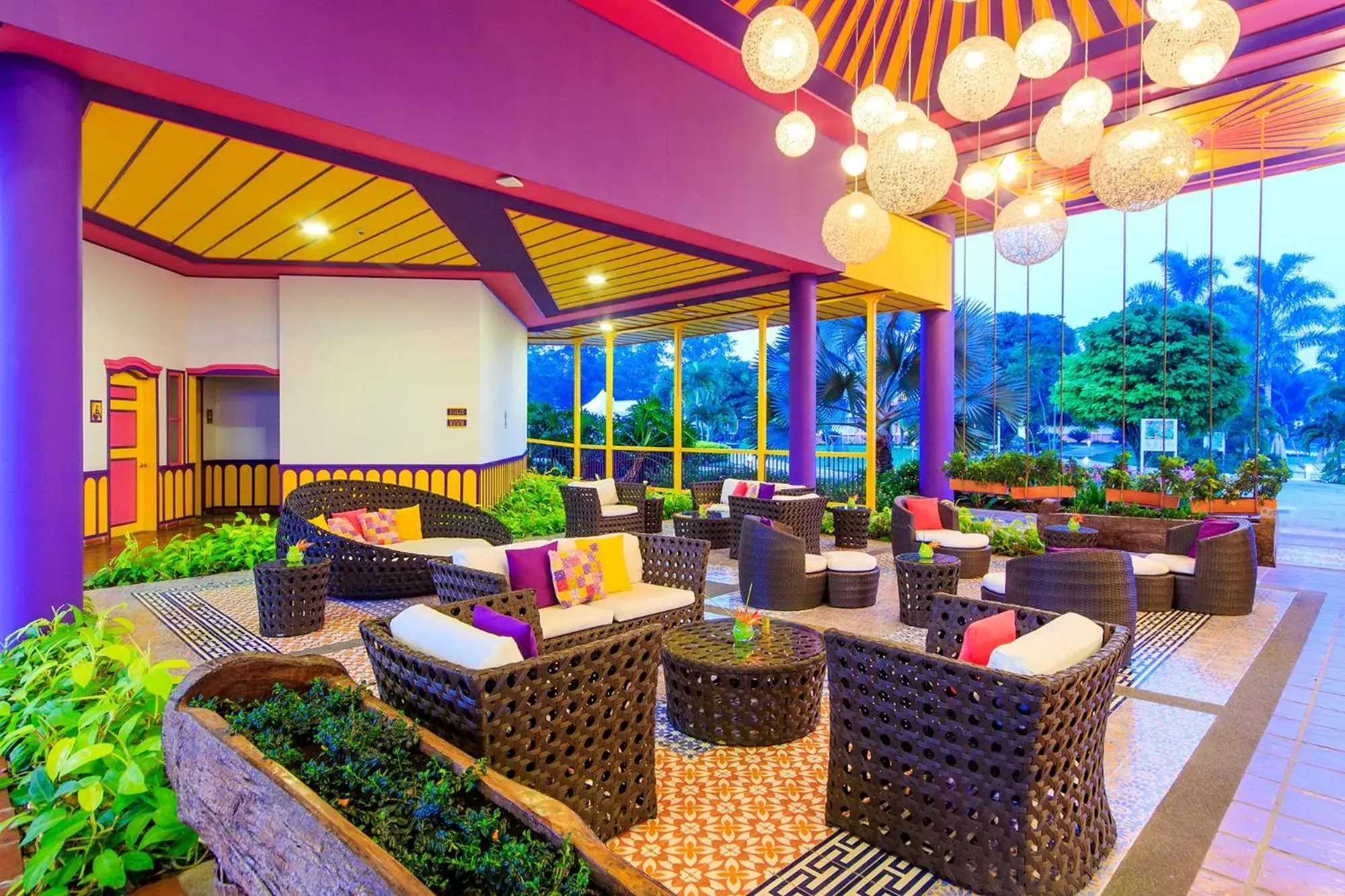 Lobby or reception in Hotel Mocawa Resort Lobby or reception in Hotel Mocawa Resort