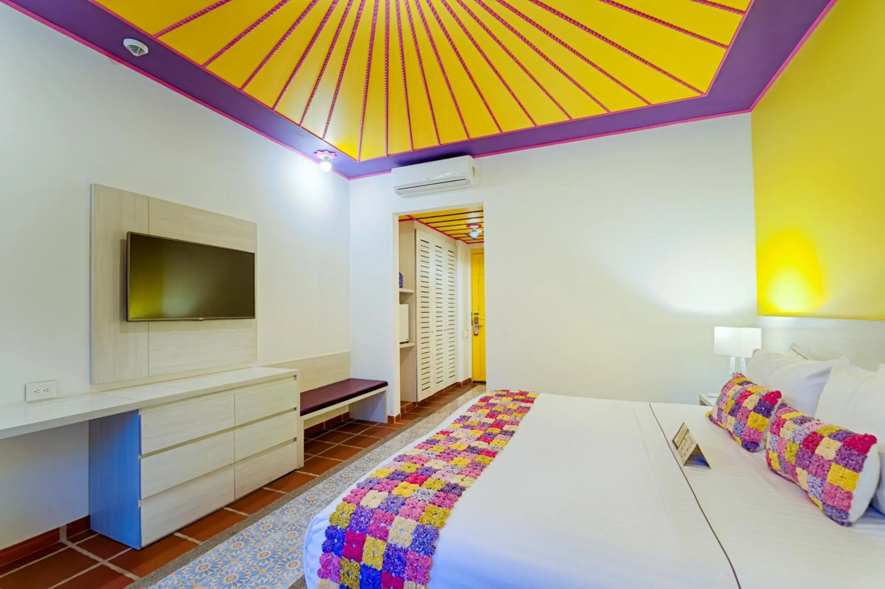 Bed in Hotel Mocawa Resort Bed in Hotel Mocawa Resort