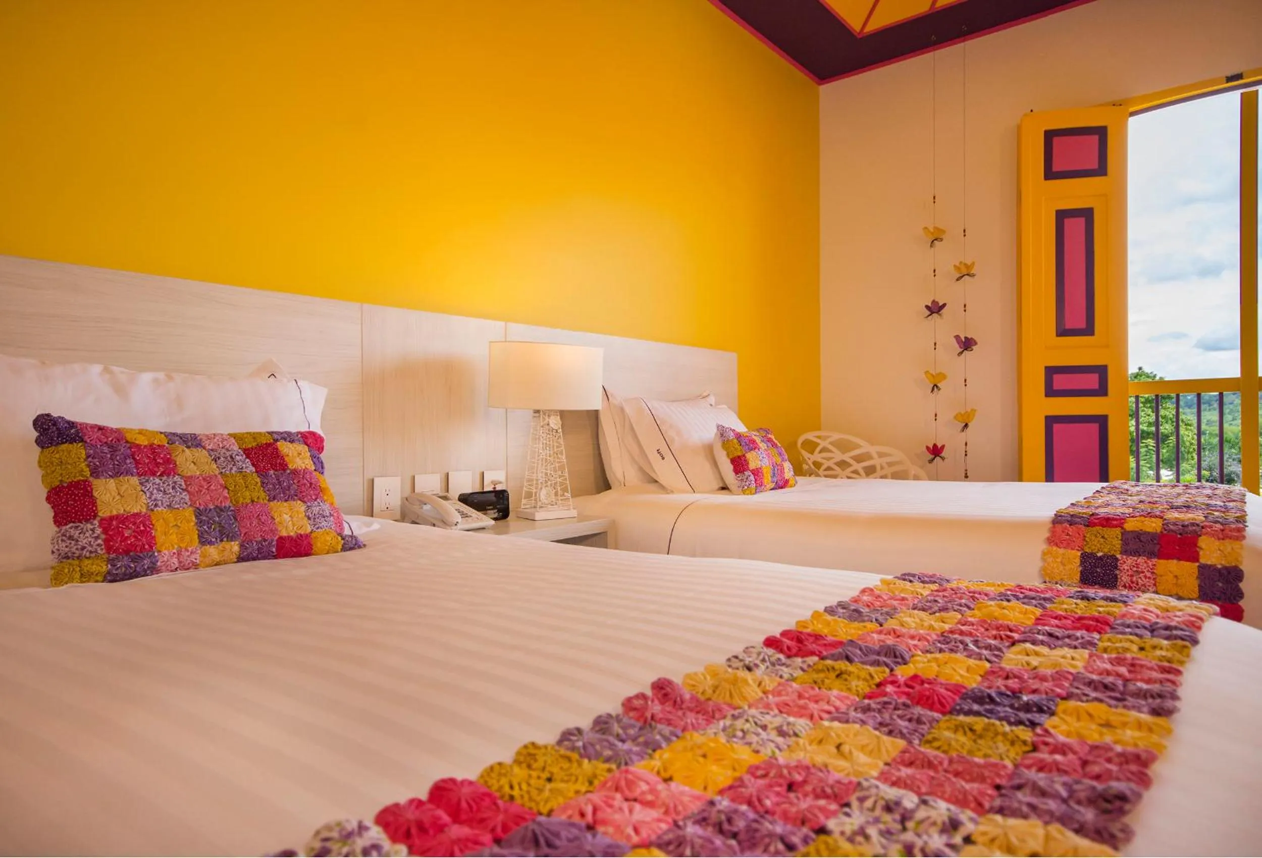 Bed in Hotel Mocawa Resort