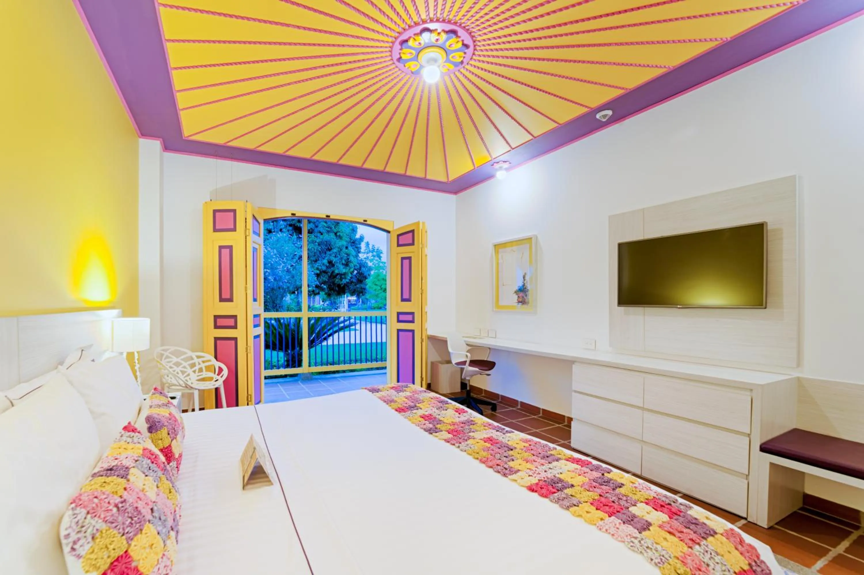 Bed in Hotel Mocawa Resort