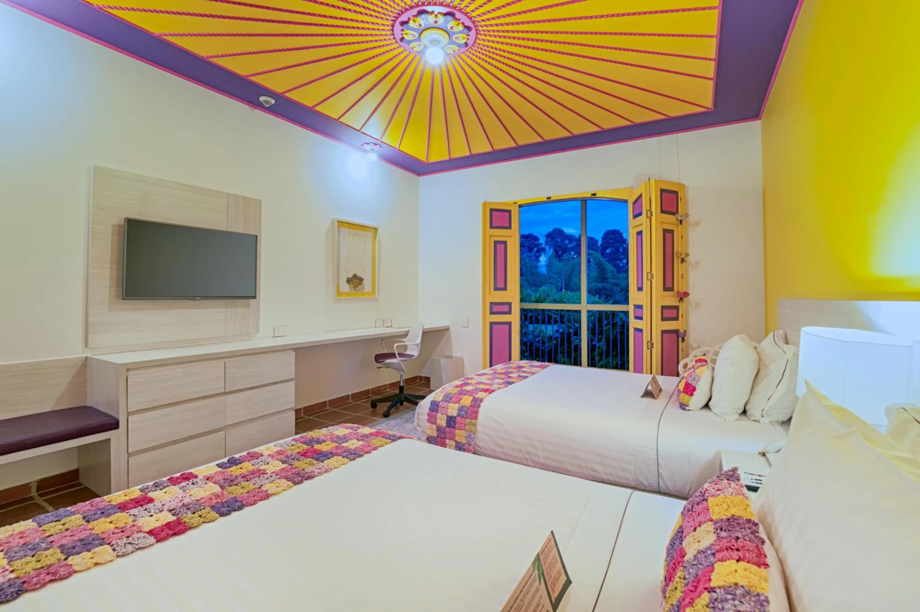 Bed in Hotel Mocawa Resort