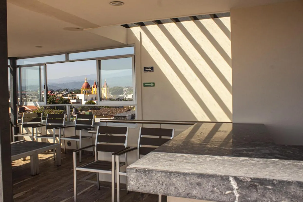 Balcony/Terrace in Hotel San José Plaza Coatepec