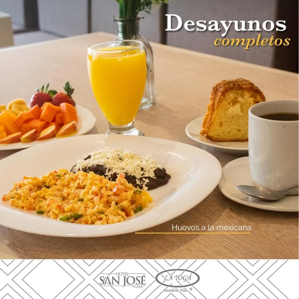 Food and drinks in Hotel San José Plaza Coatepec