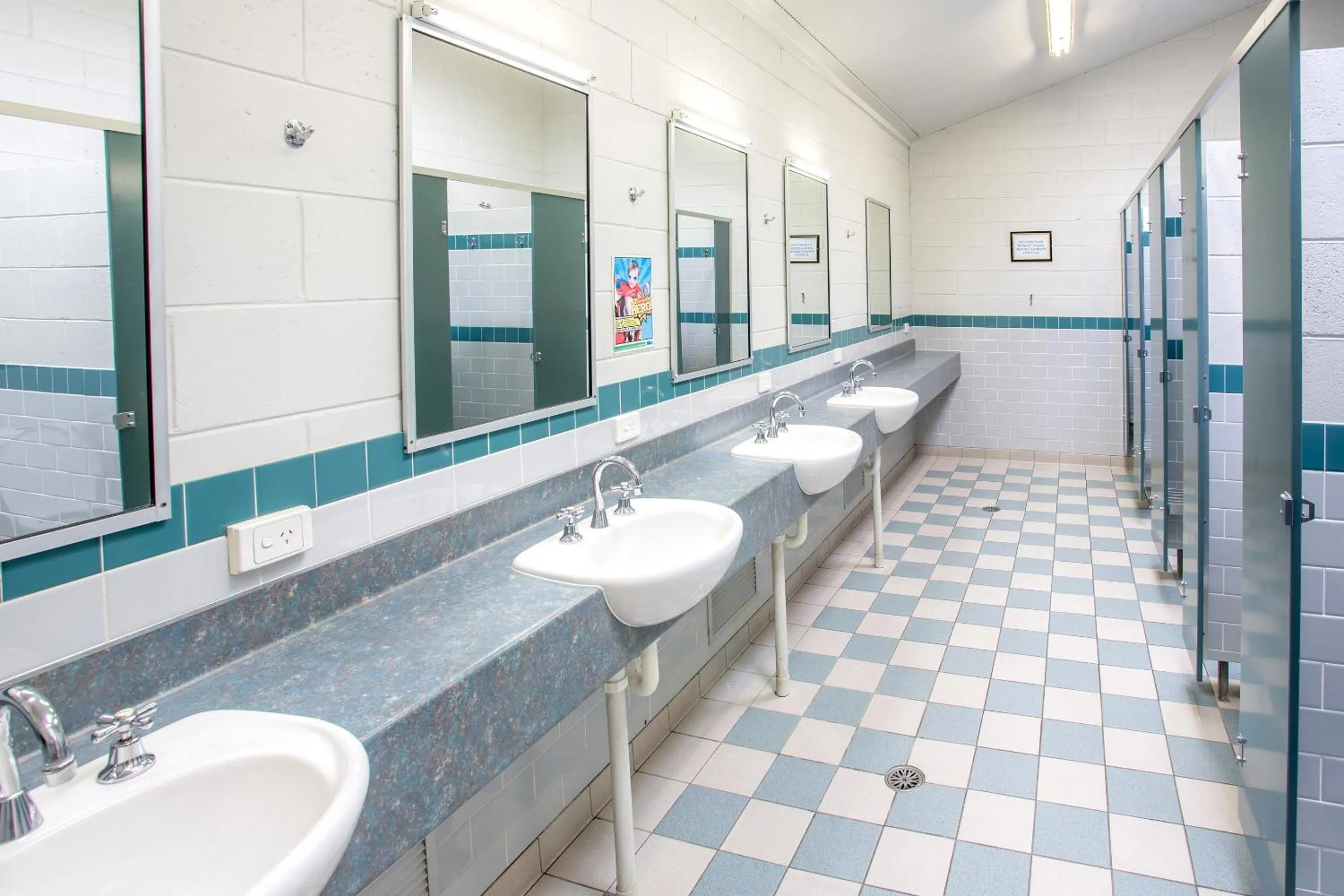 Shower in BIG4 Batemans Bay at Easts Riverside Holiday Park