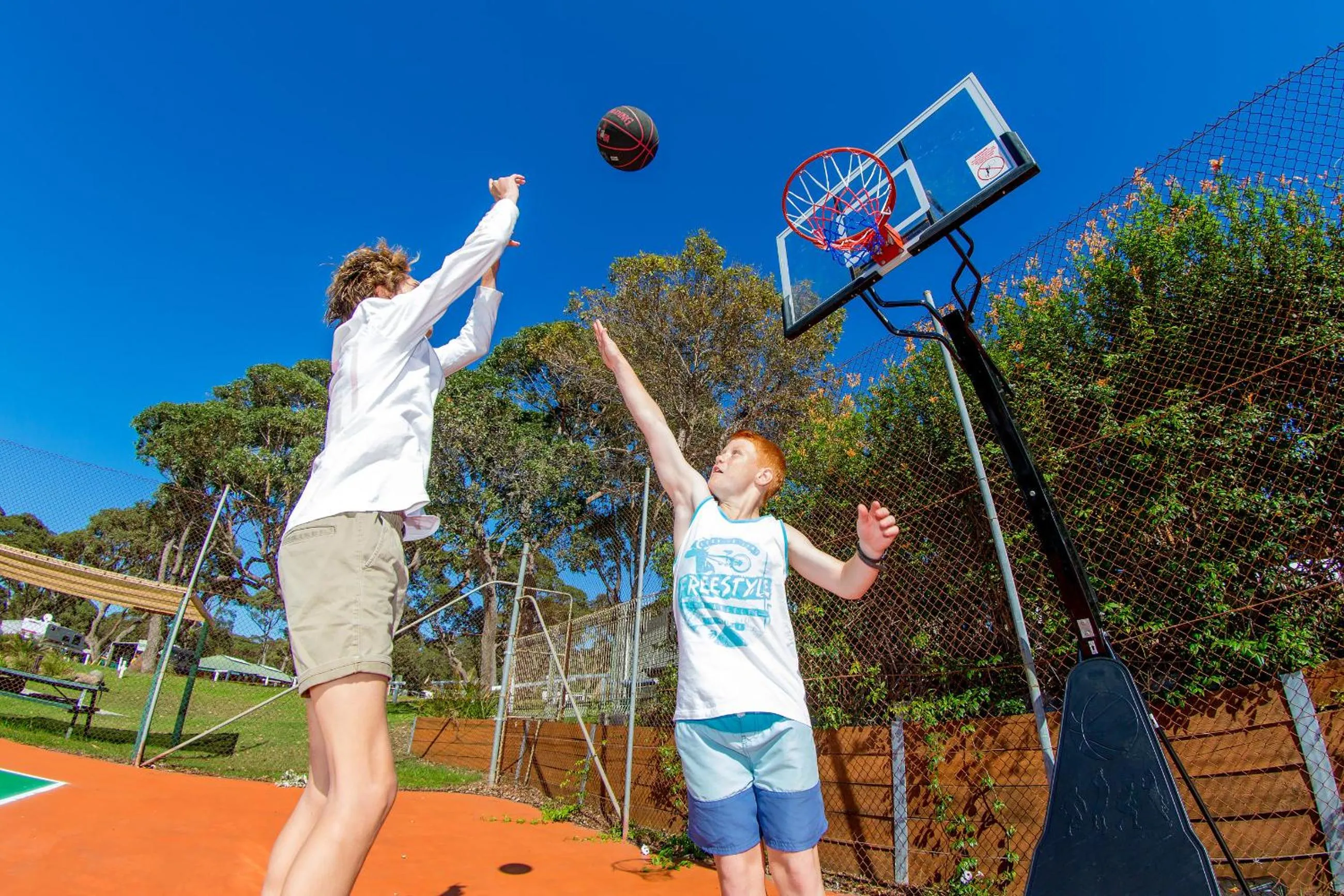 Property building in BIG4 Moruya Heads Easts Dolphin Beach Holiday Park