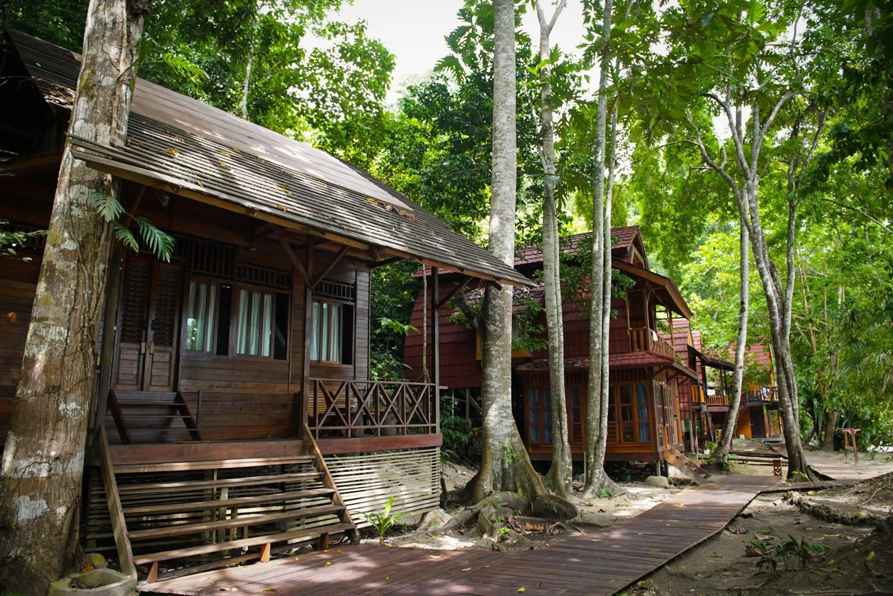 Property building in Raja Ampat Dive Resort