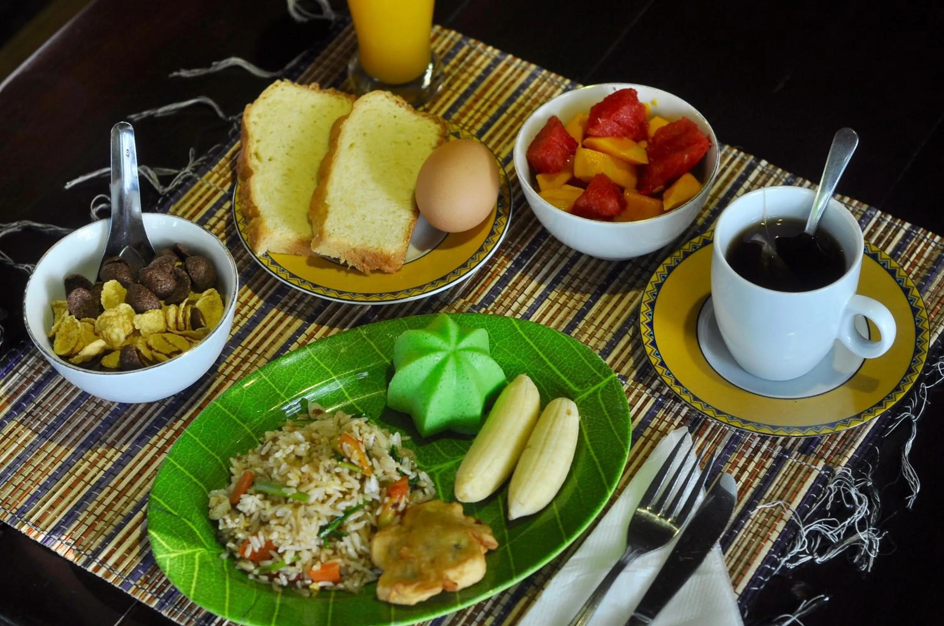 Breakfast in Raja Ampat Dive Resort