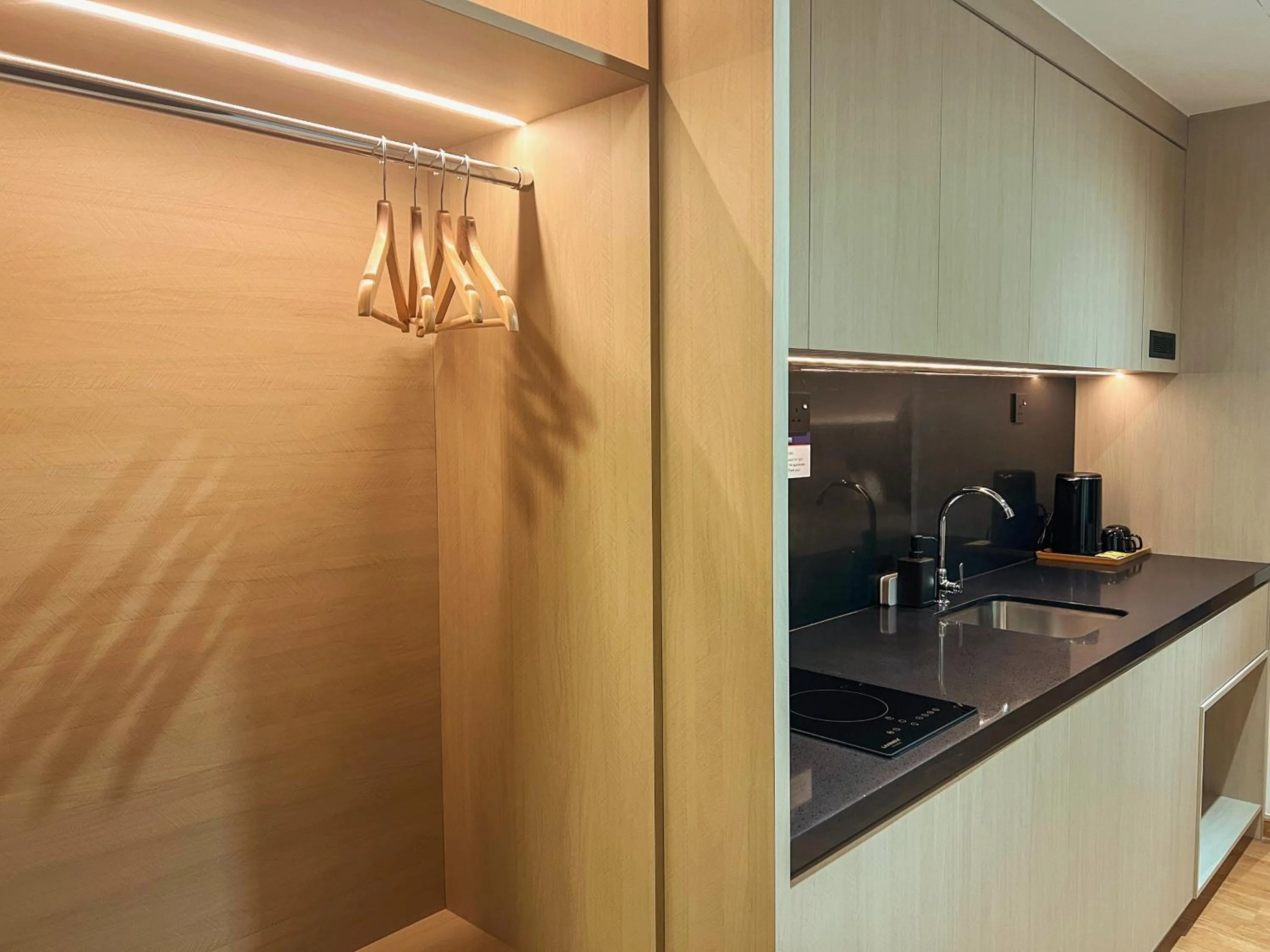 Kitchen or kitchenette in Resort Suites at Bandar Sunway