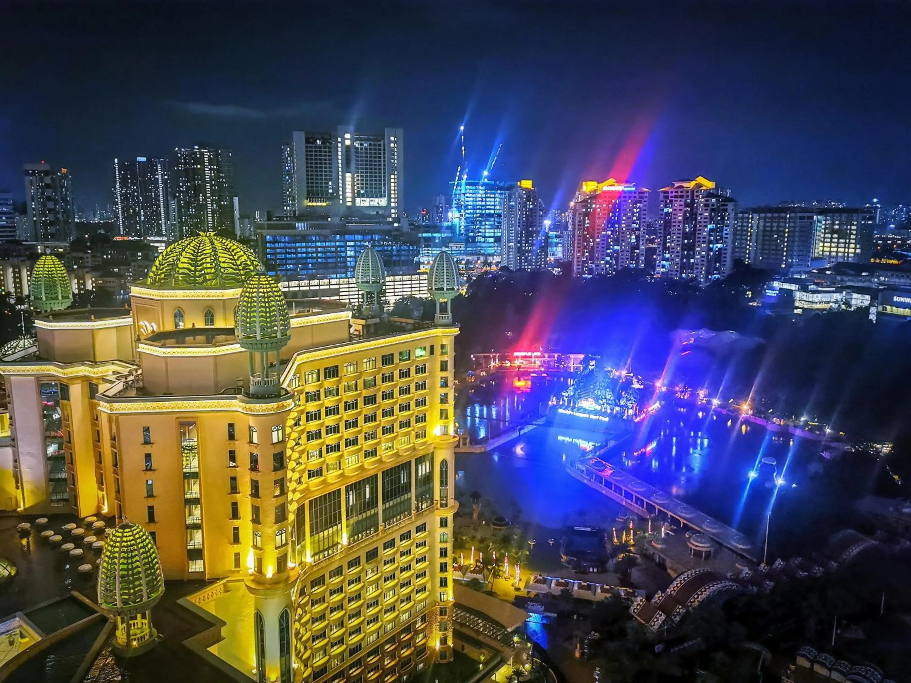 Pool view in Resort Suites at Bandar Sunway