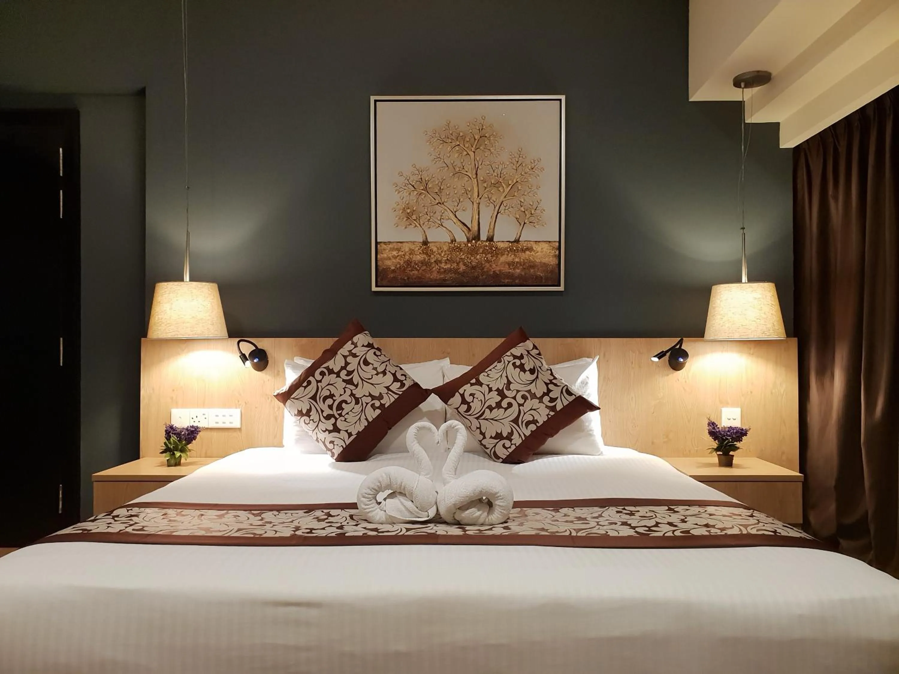 Bedroom, Bed in Resort Suites at Bandar Sunway