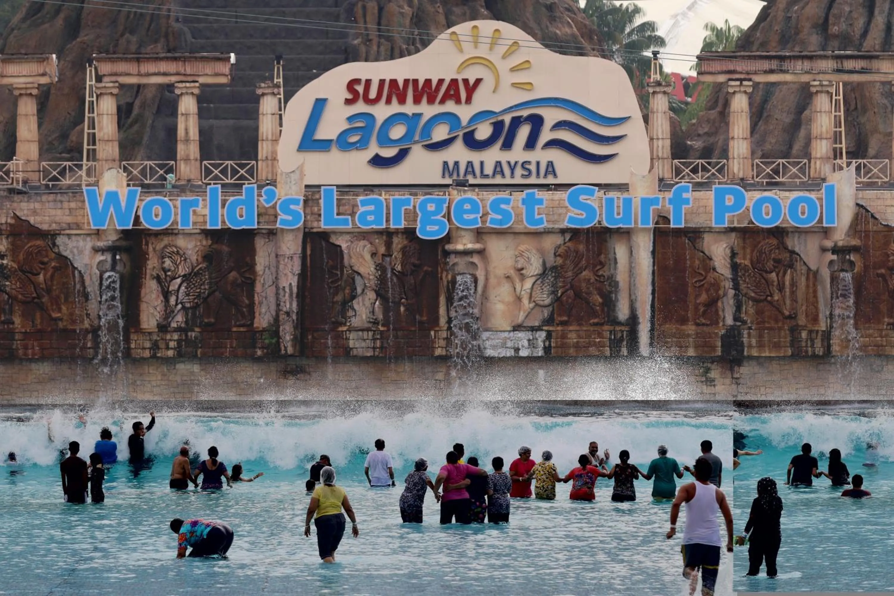 Aqua park in Resort Suites at Bandar Sunway
