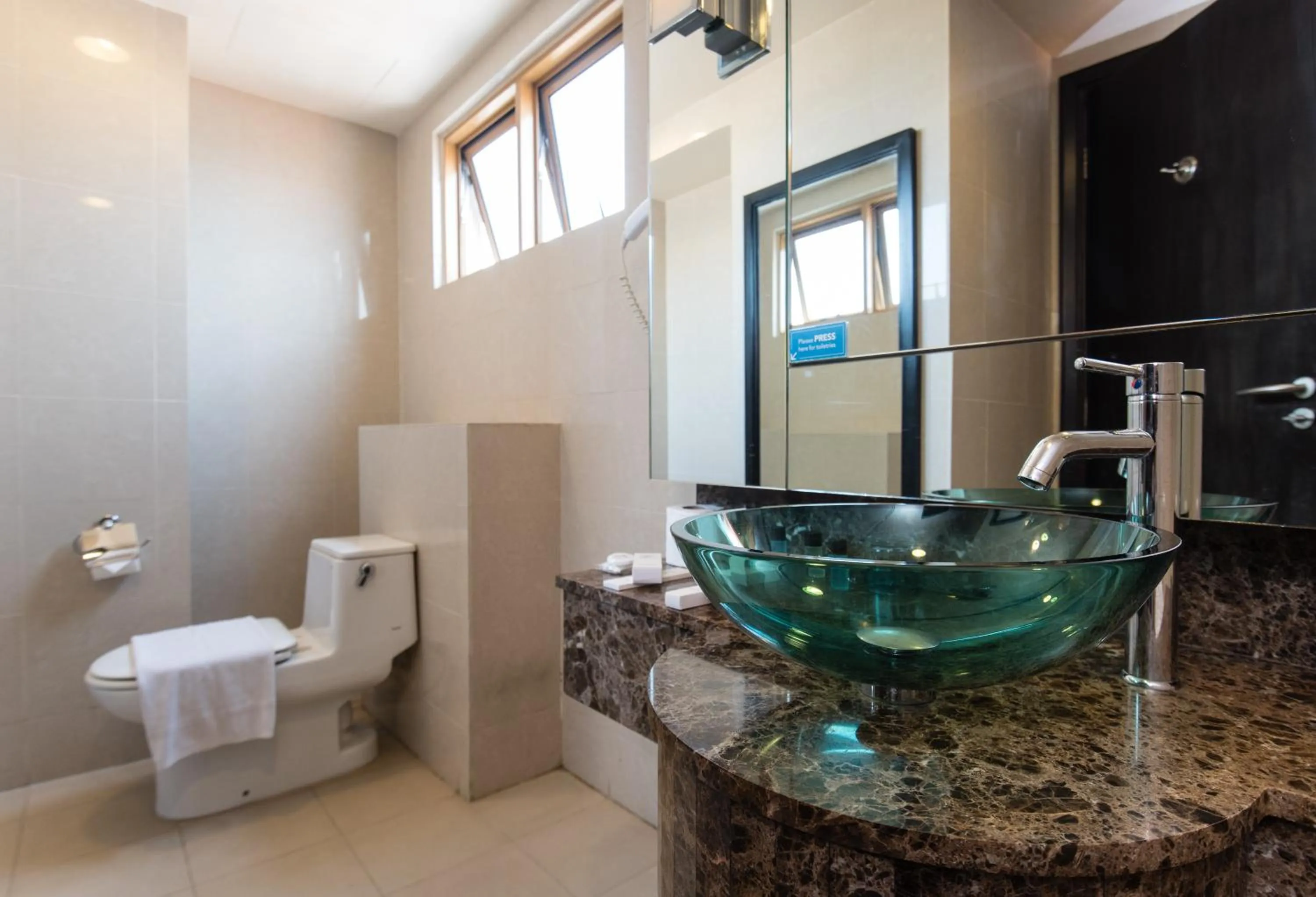 Toilet in Resort Suites at Bandar Sunway